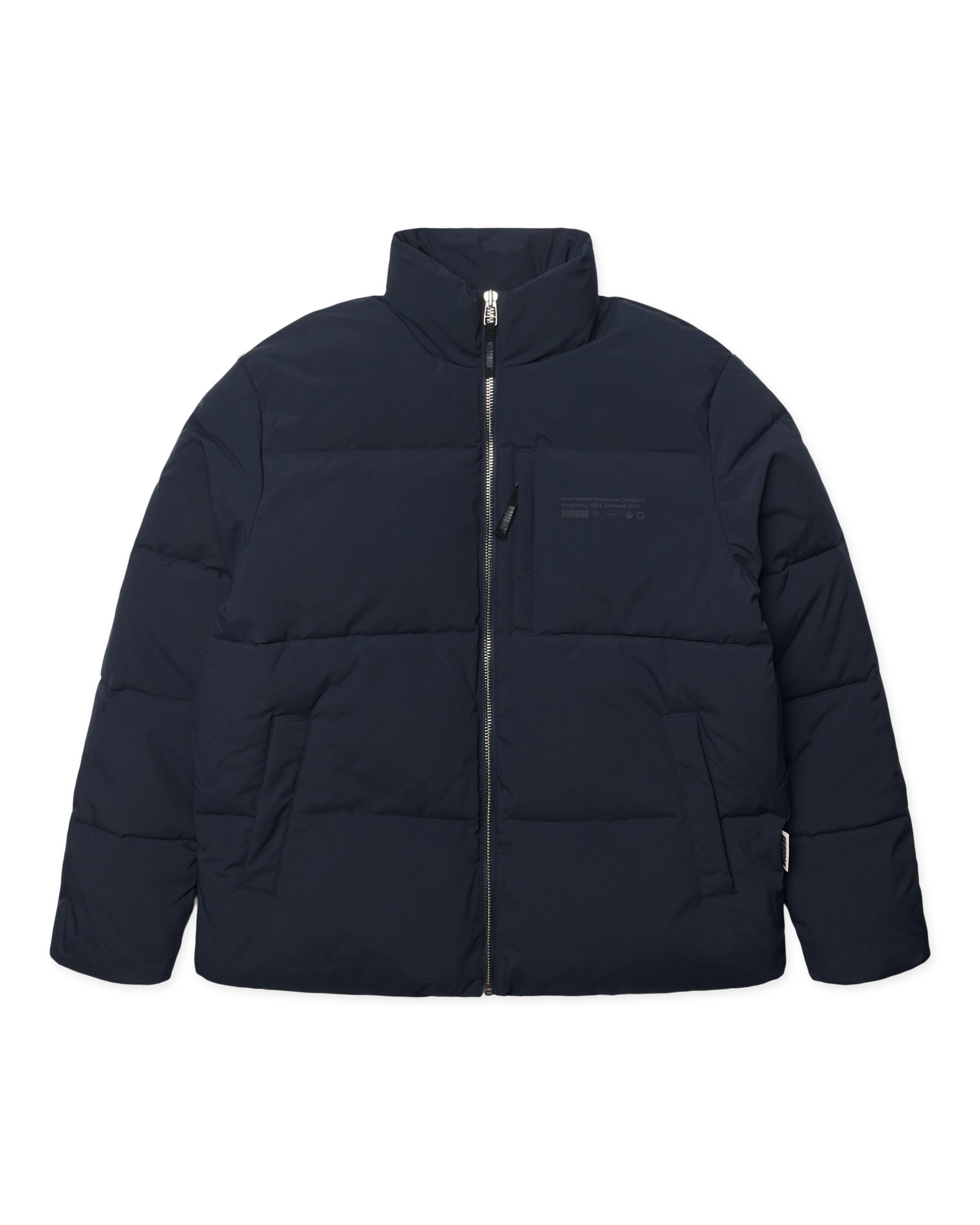 Woodbird WBDapper Puff Jacket Outerwear Navy