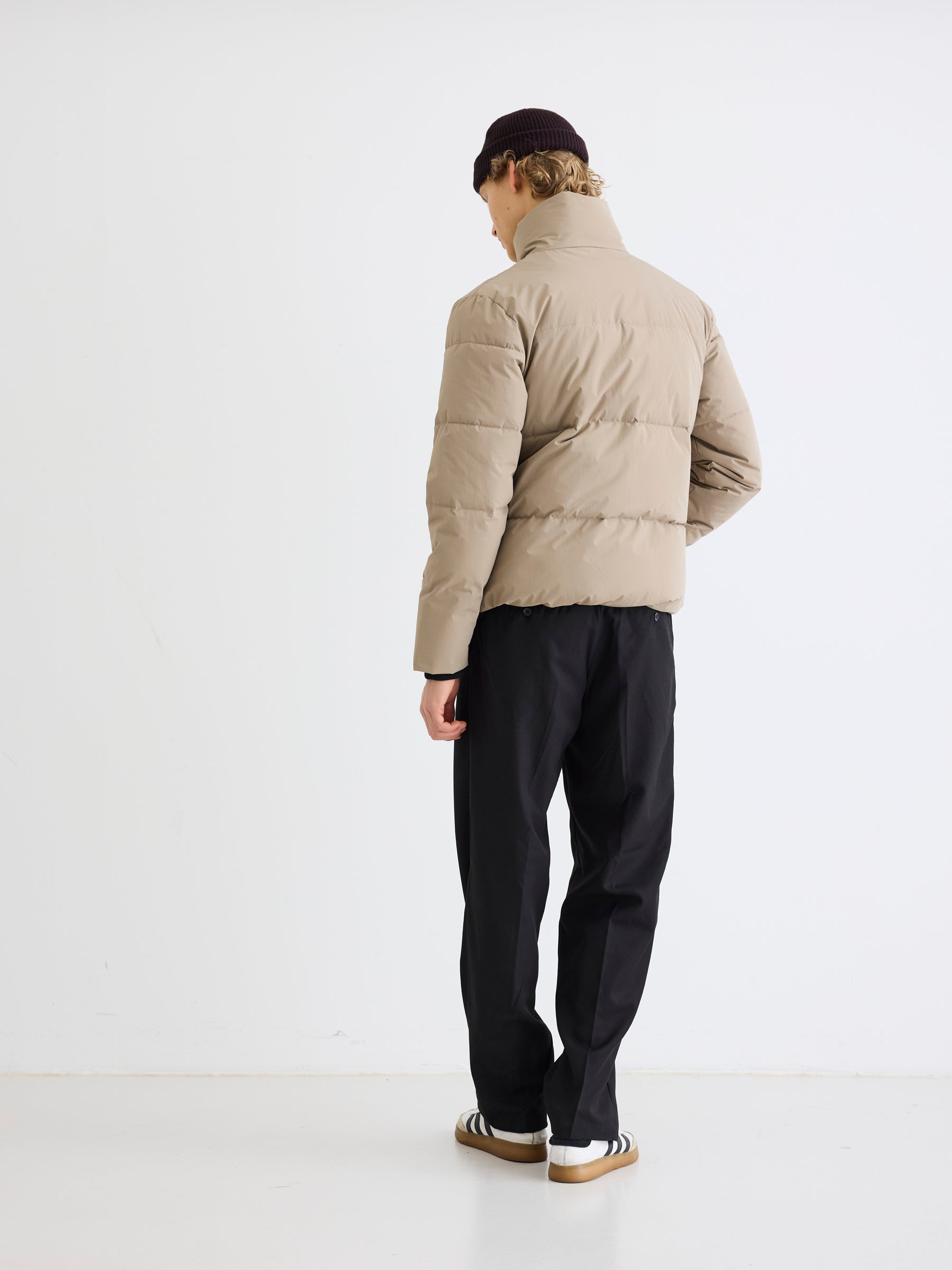 Woodbird WBDapper Puff Jacket Outerwear Stone