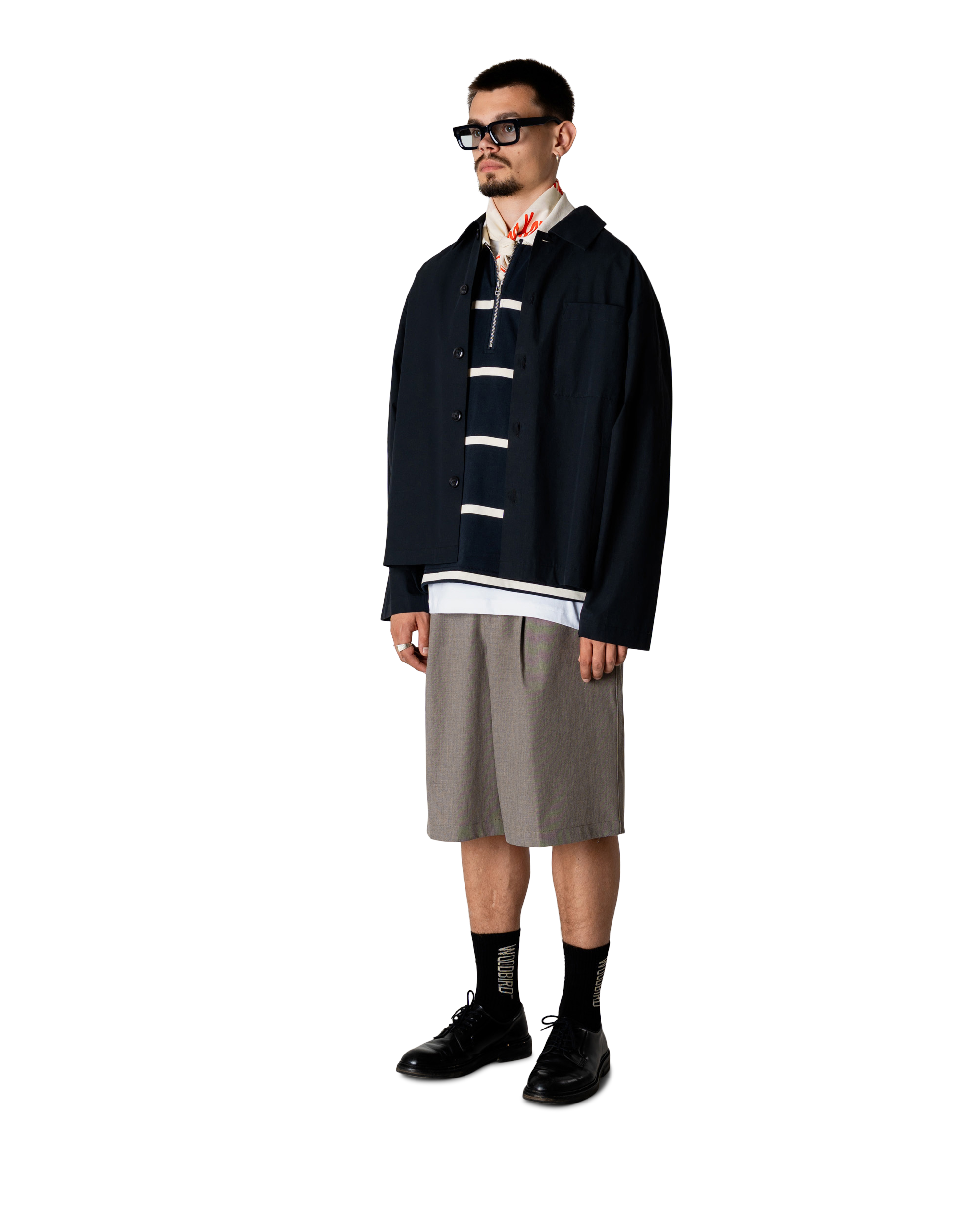 Woodbird WBDave Warp Jacket Jackets Black