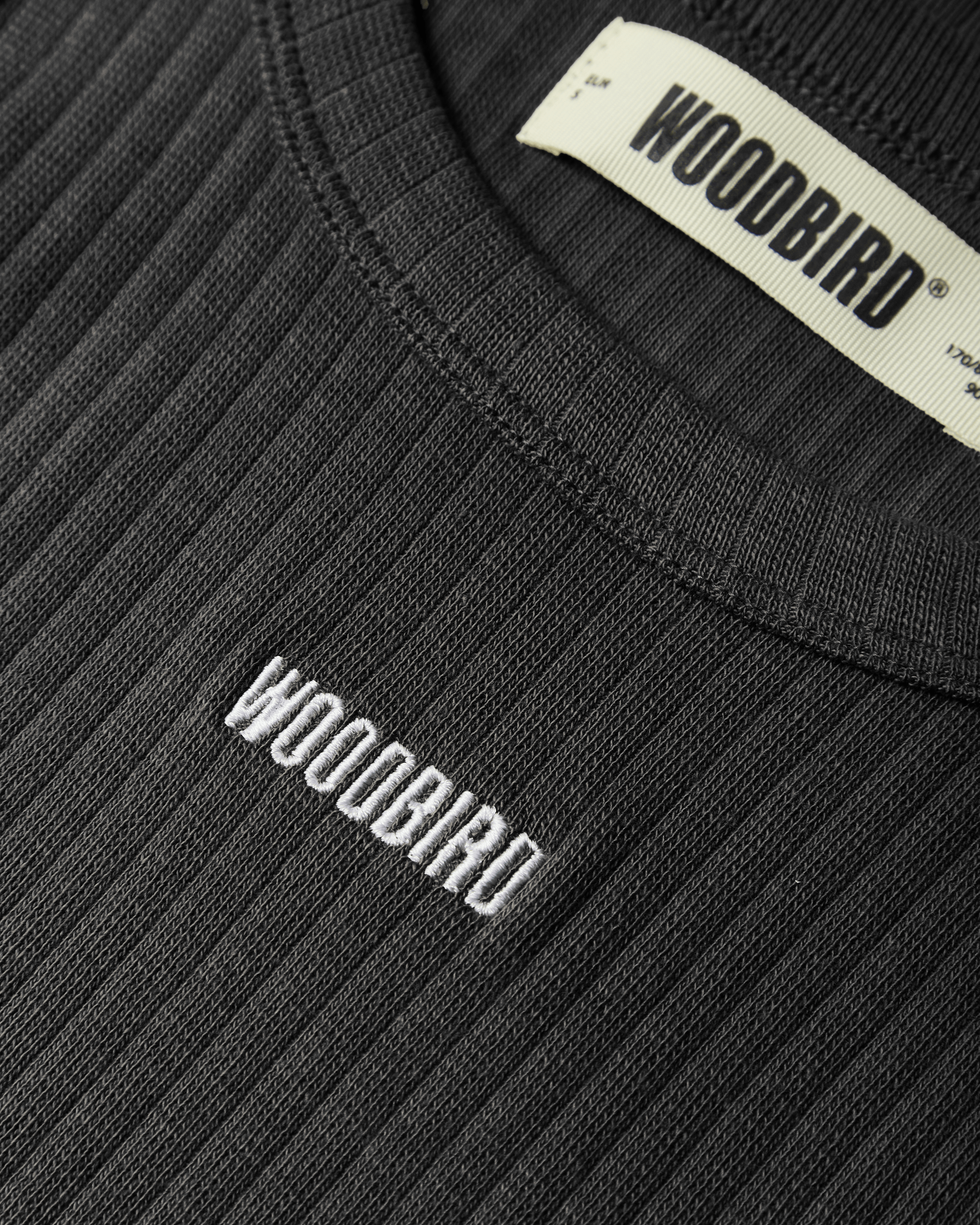 Woodbird Female WBDee Base Tank Top T-Shirts Black