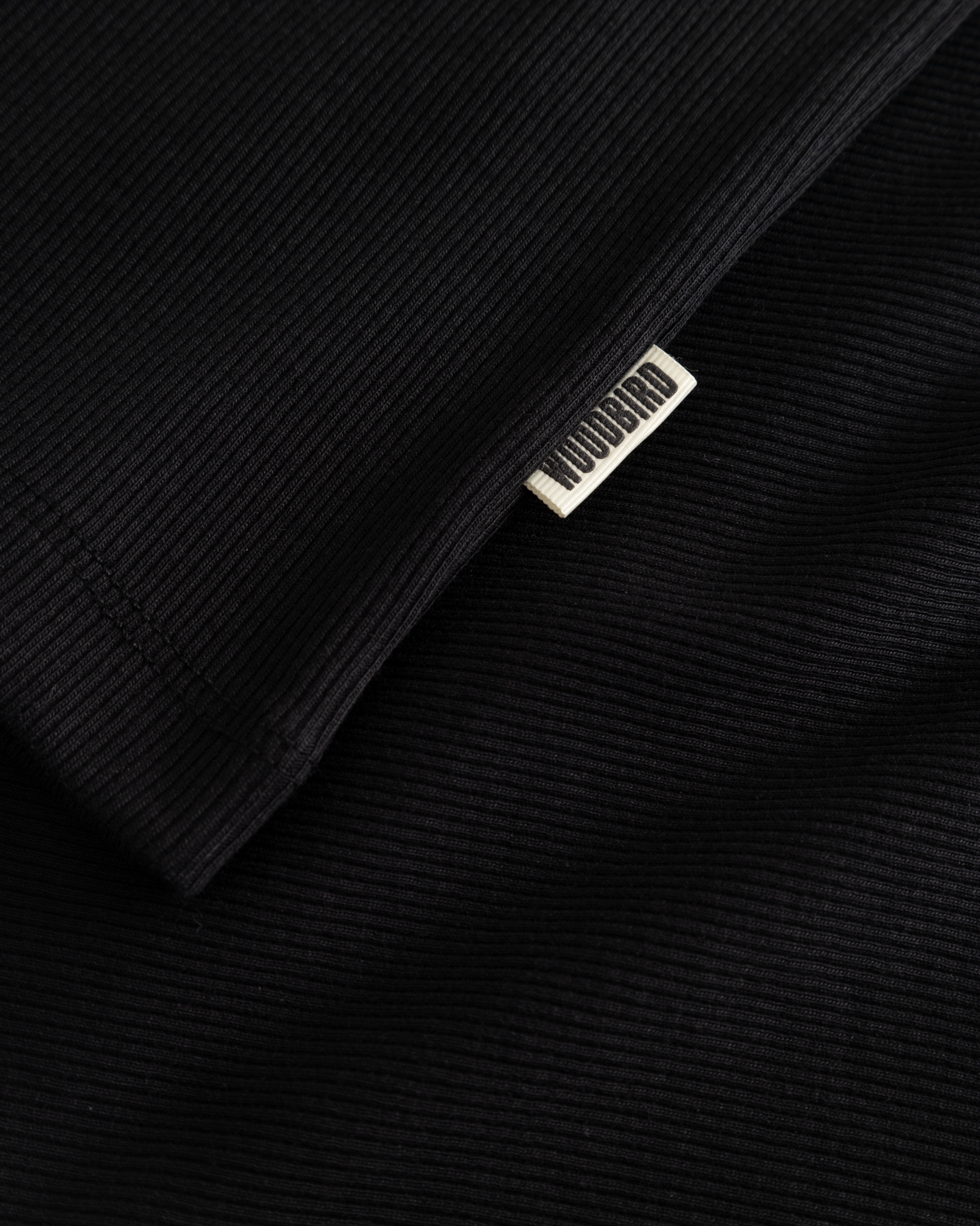 Woodbird Female WBDee Rib Tank Top T-Shirts Black