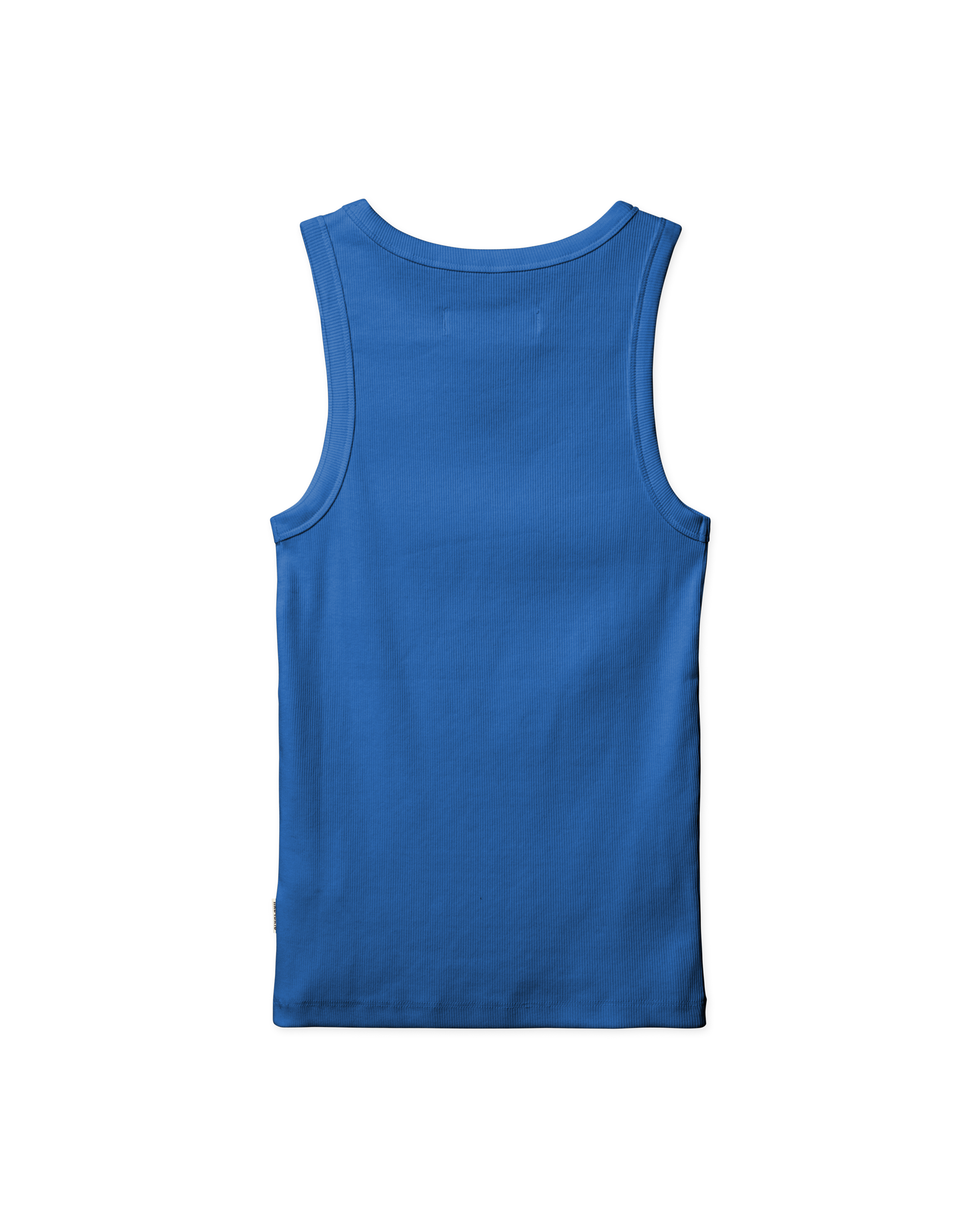 Woodbird Female WBDee Rib Tank Top T-Shirts Cobalt Blue