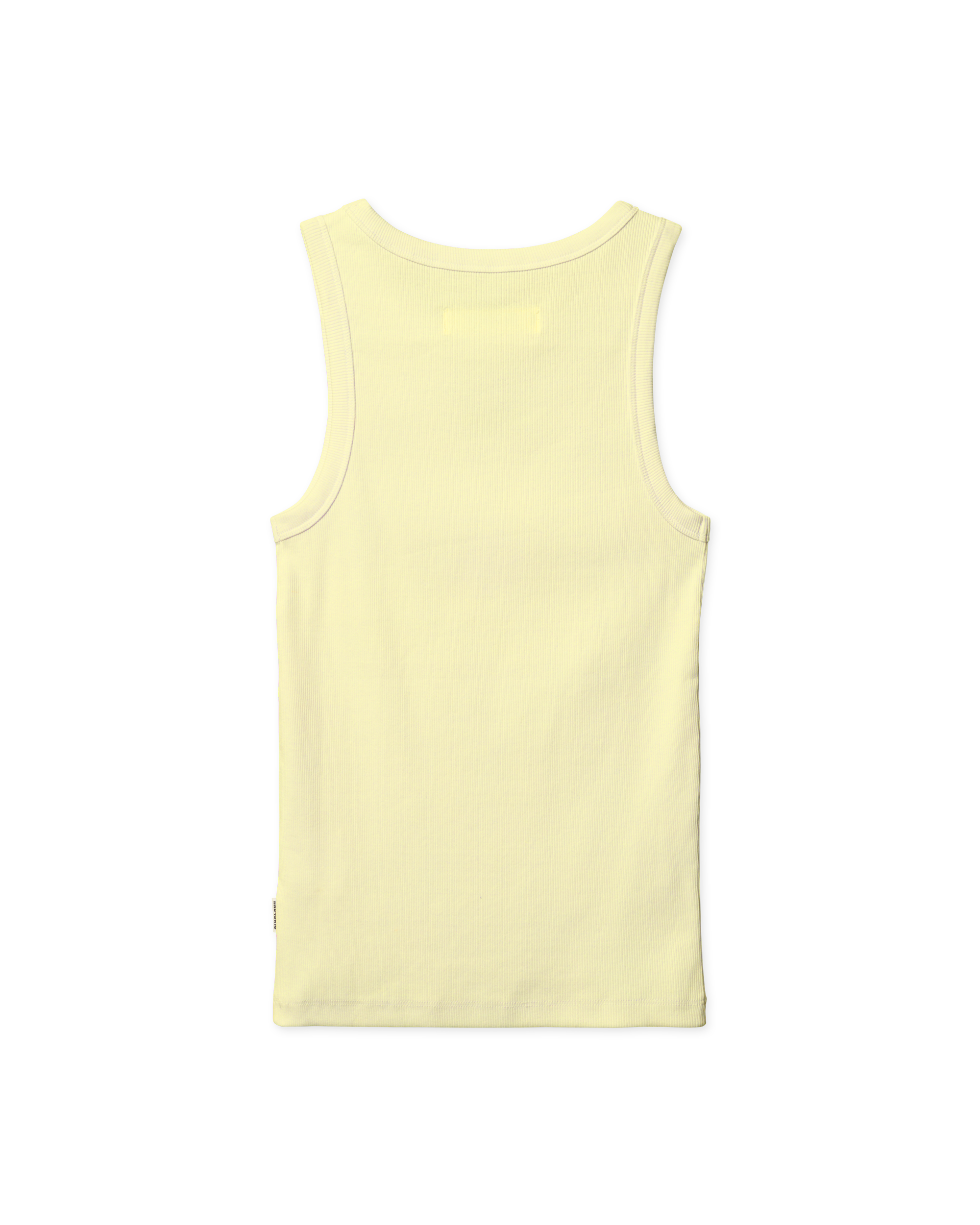 Woodbird Female WBDee Rib Tank Top T-Shirts Wax Yellow