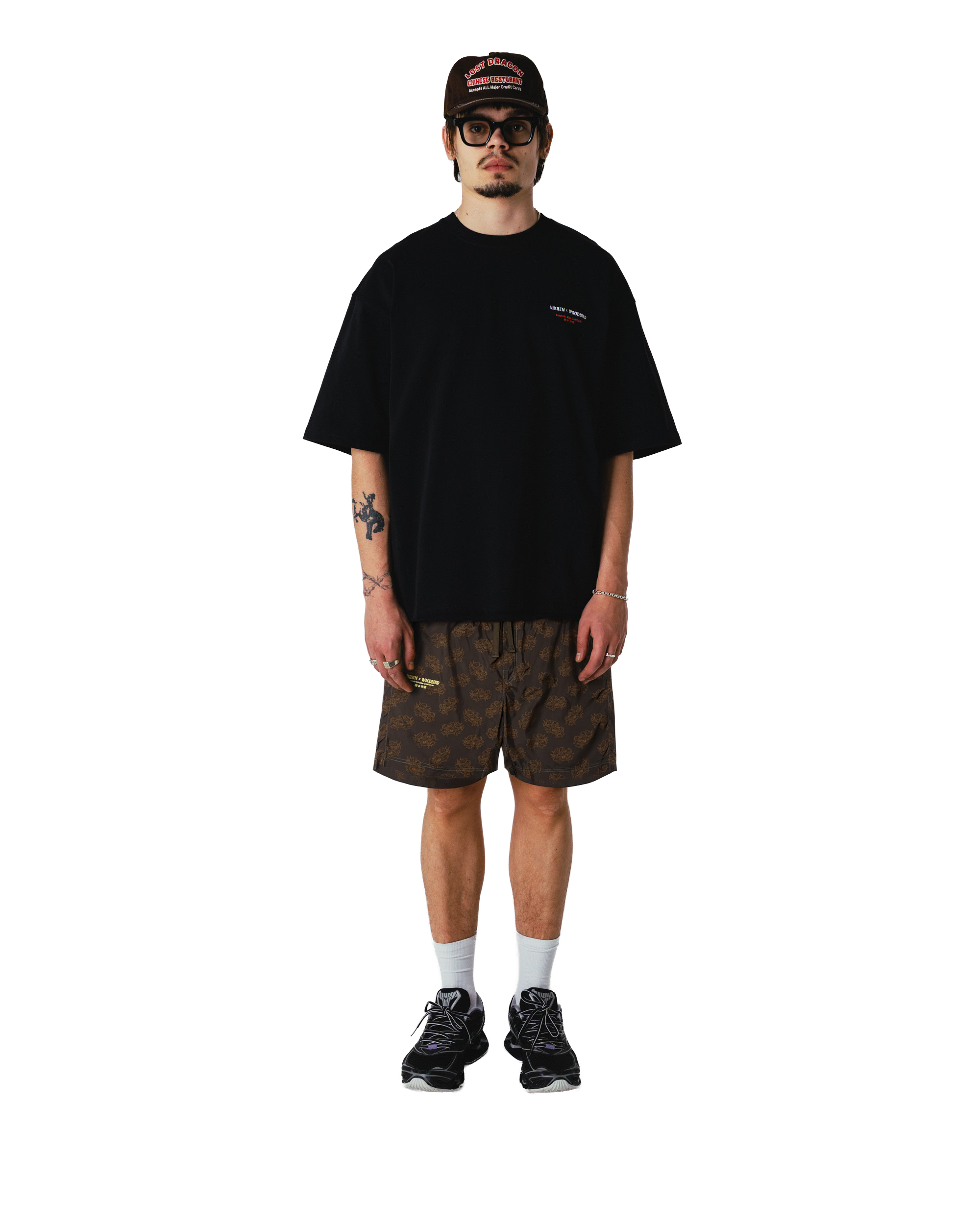 Woodbird WBDelivery Tee NIKBEN T-Shirts Black