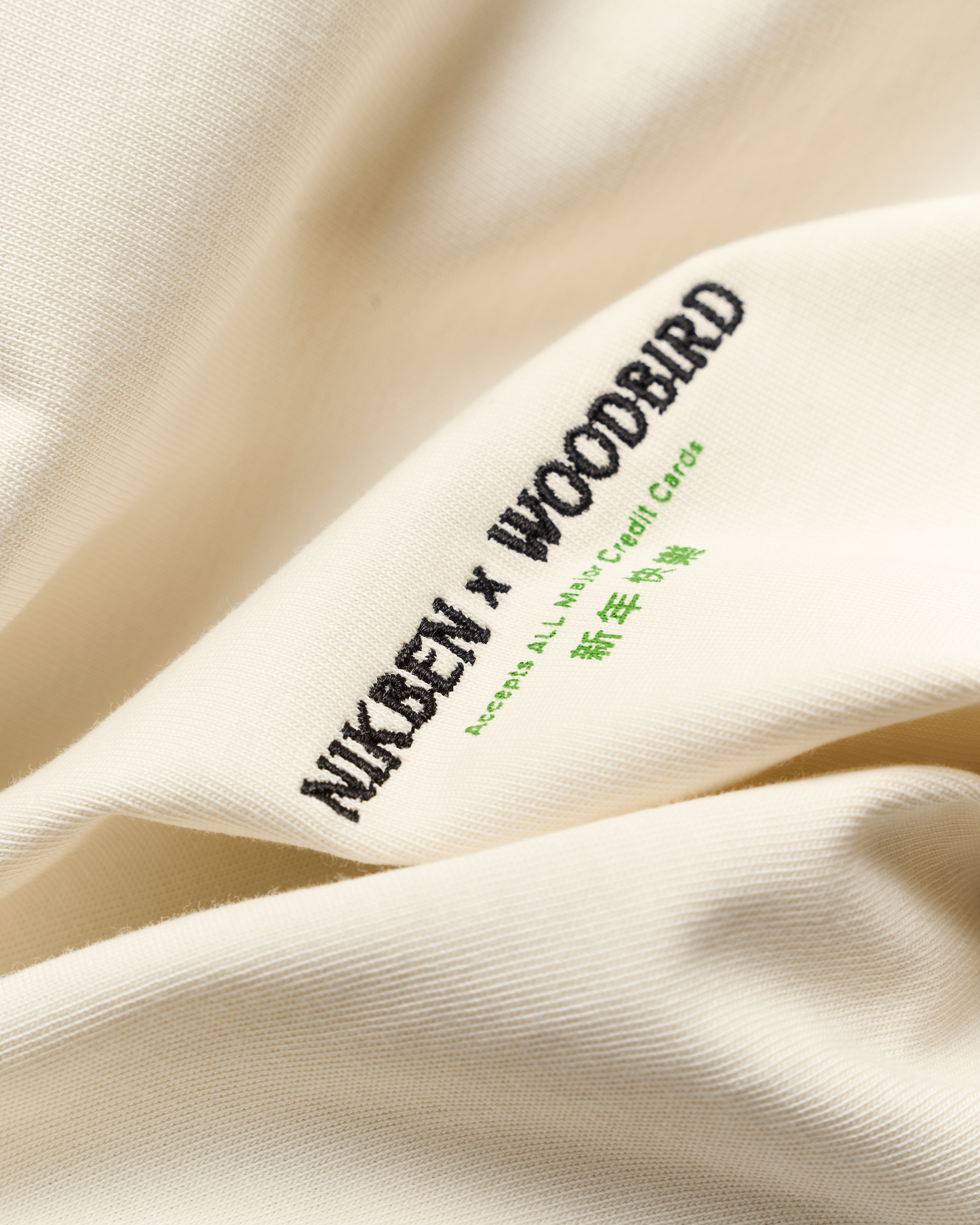 Woodbird WBDelivery Tee NIKBEN T-Shirts Off White