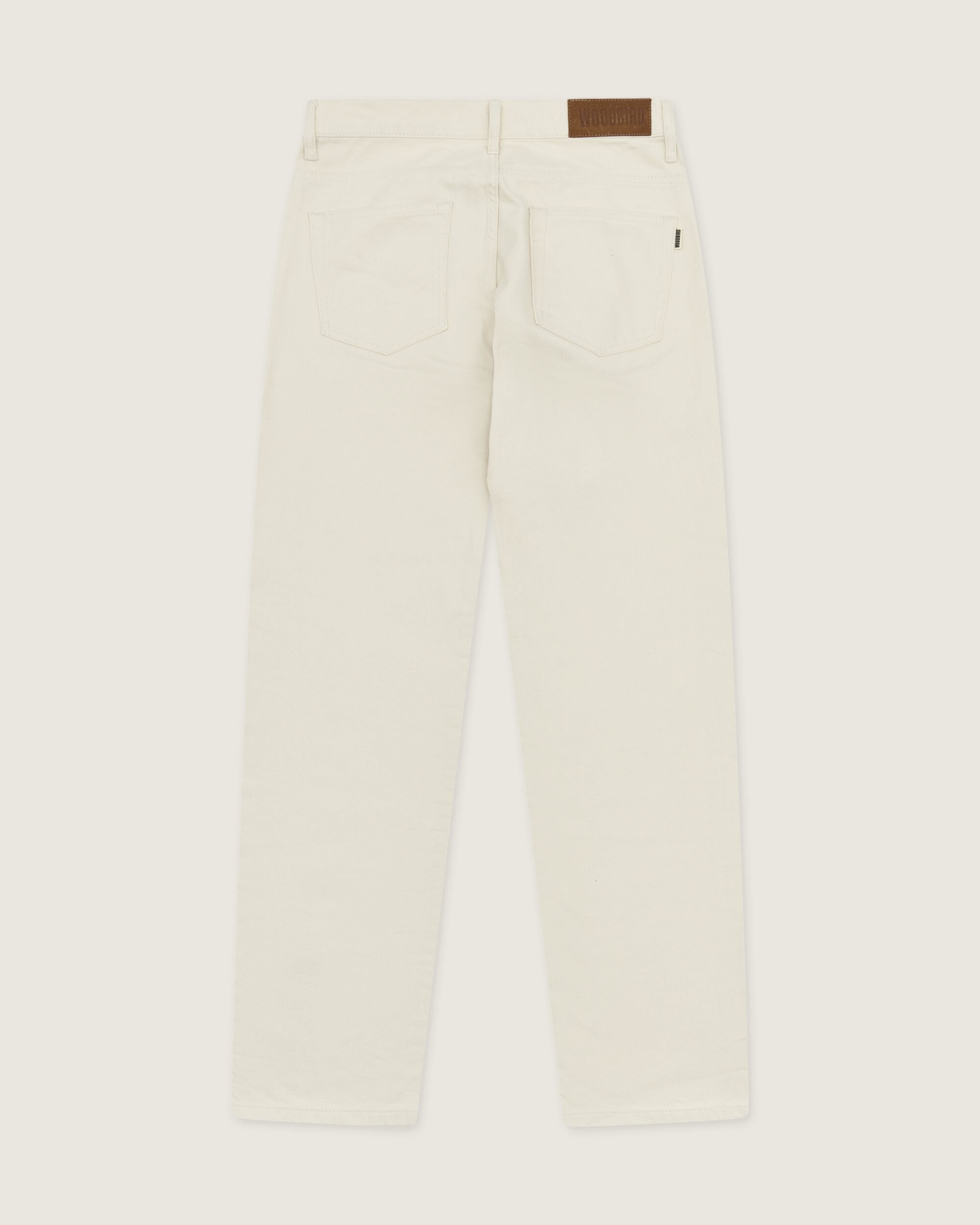 Woodbird WBDoc Twill Pants Jeans Off White