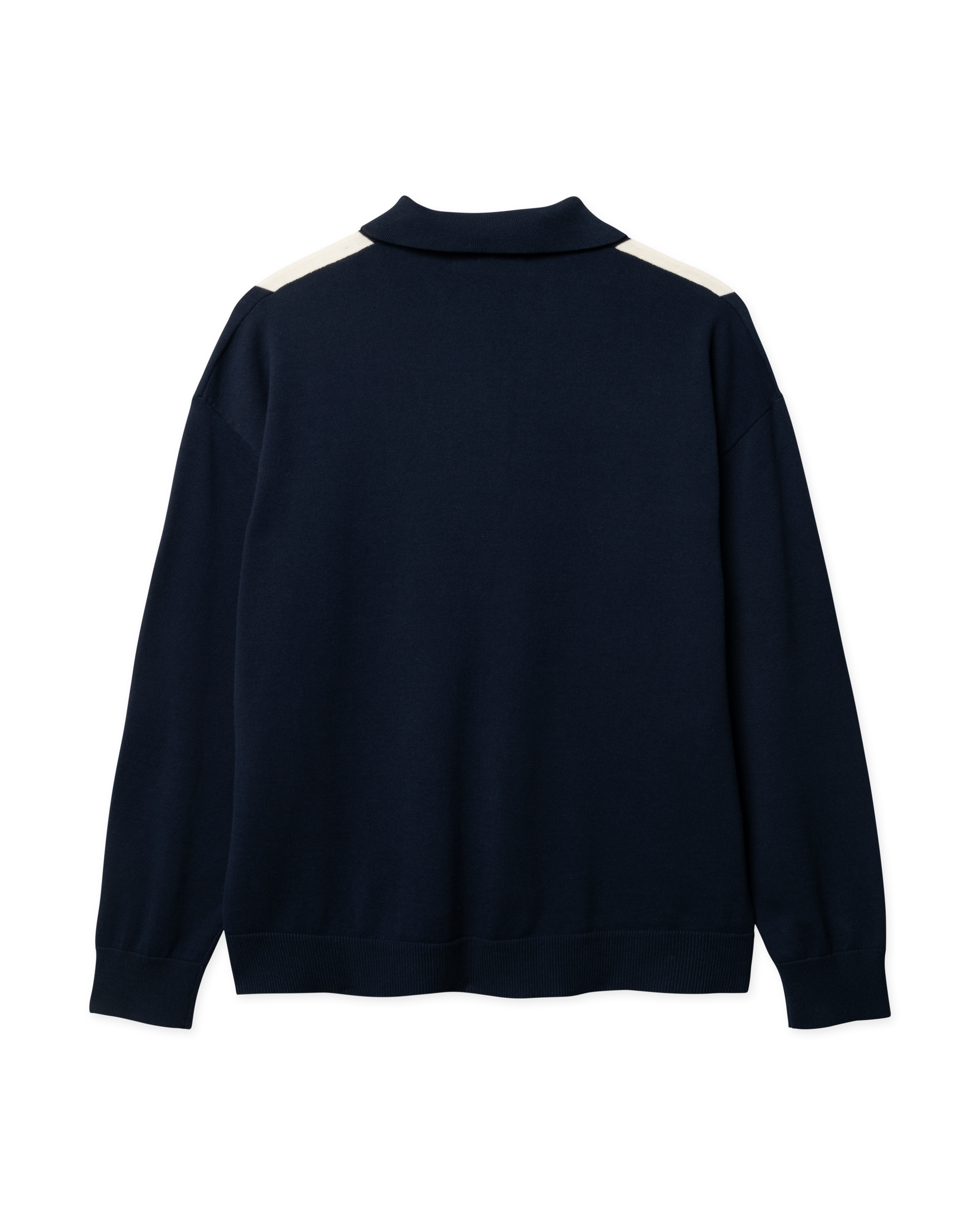 Woodbird WBDom Gran Polo Knits Dark Navy