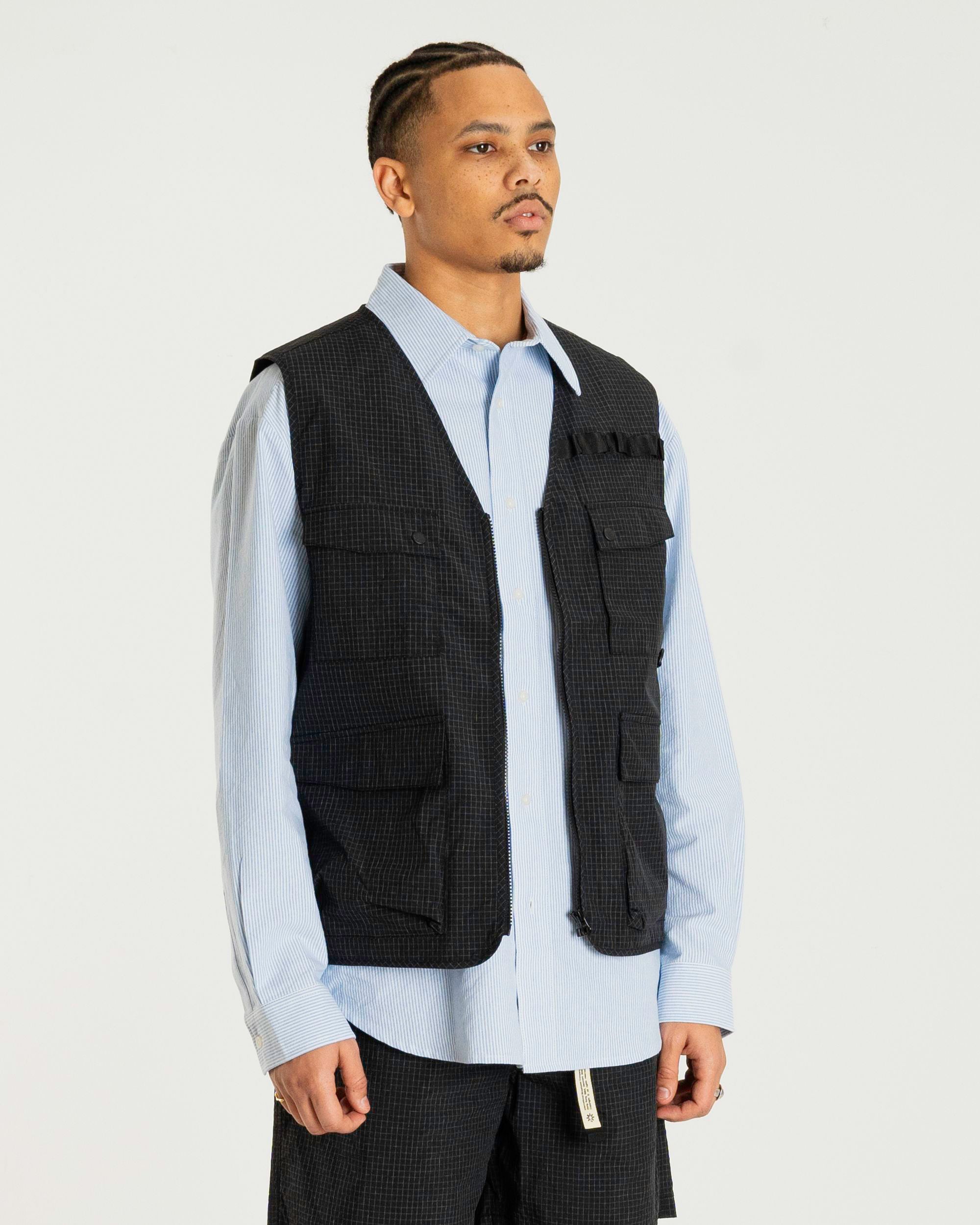 Woodbird WBDong Tech Vest Jackets Black