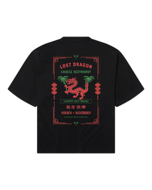 Woodbird WBDragon Tee NIKBEN T-Shirts Black