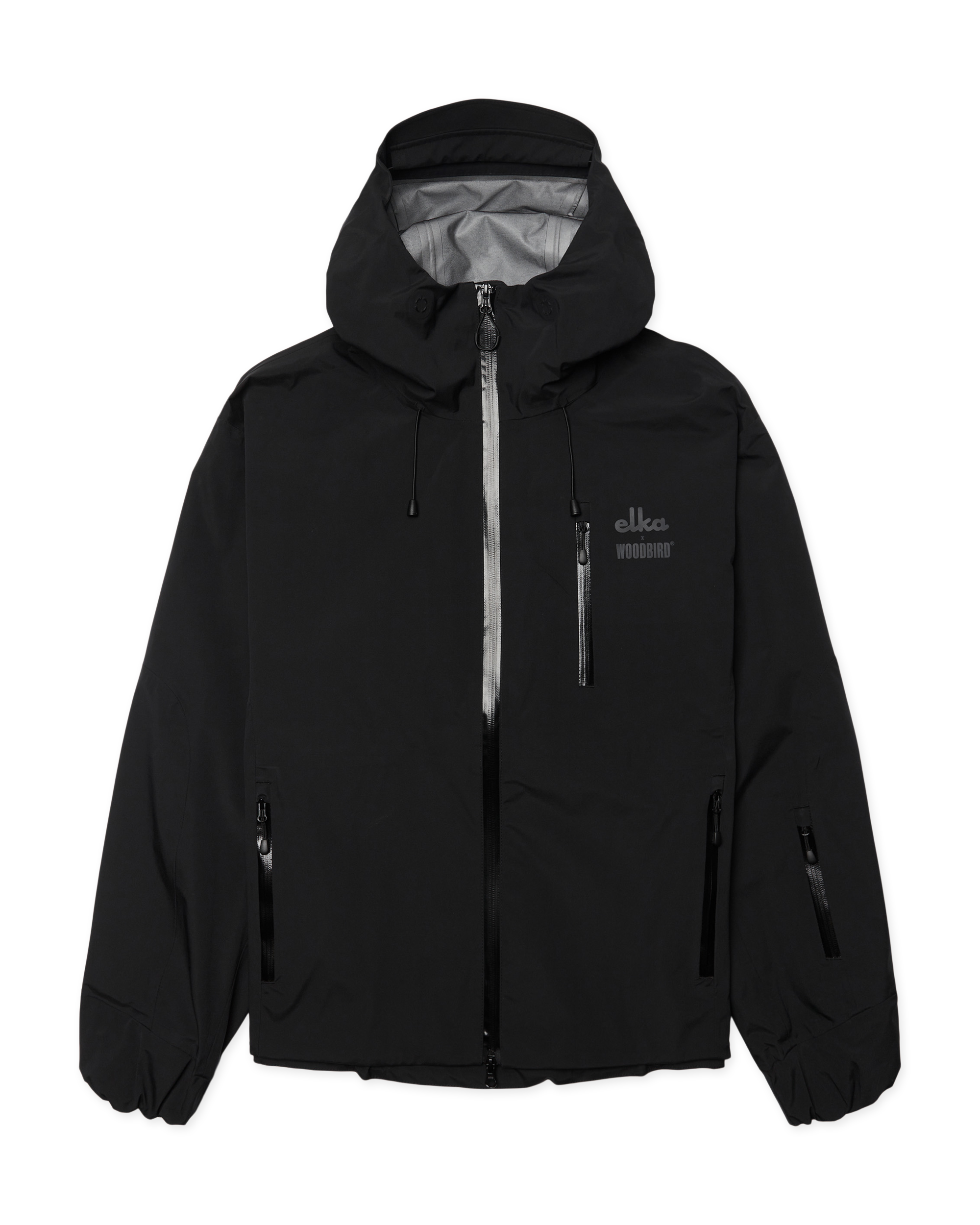Woodbird WBDune Shell Jacket Outerwear Black