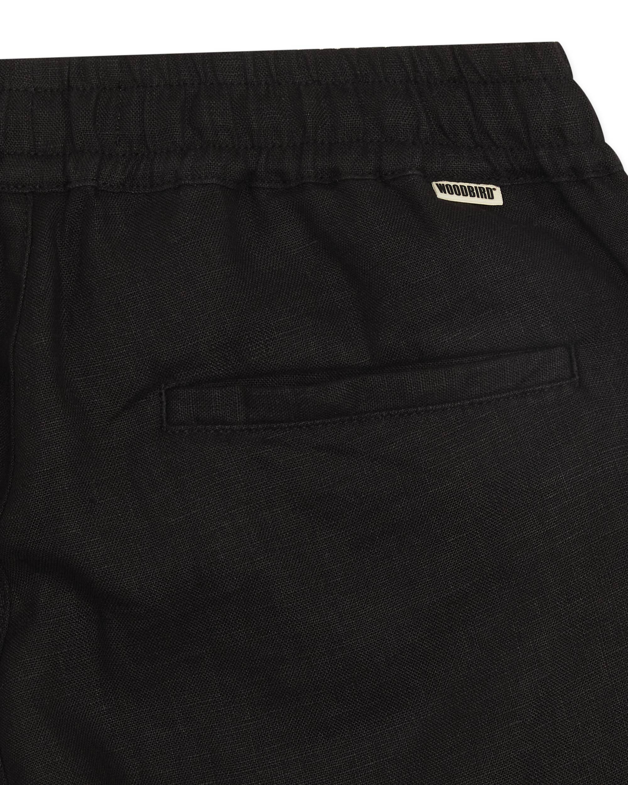 Woodbird WBEik Linen Pant Pants Black