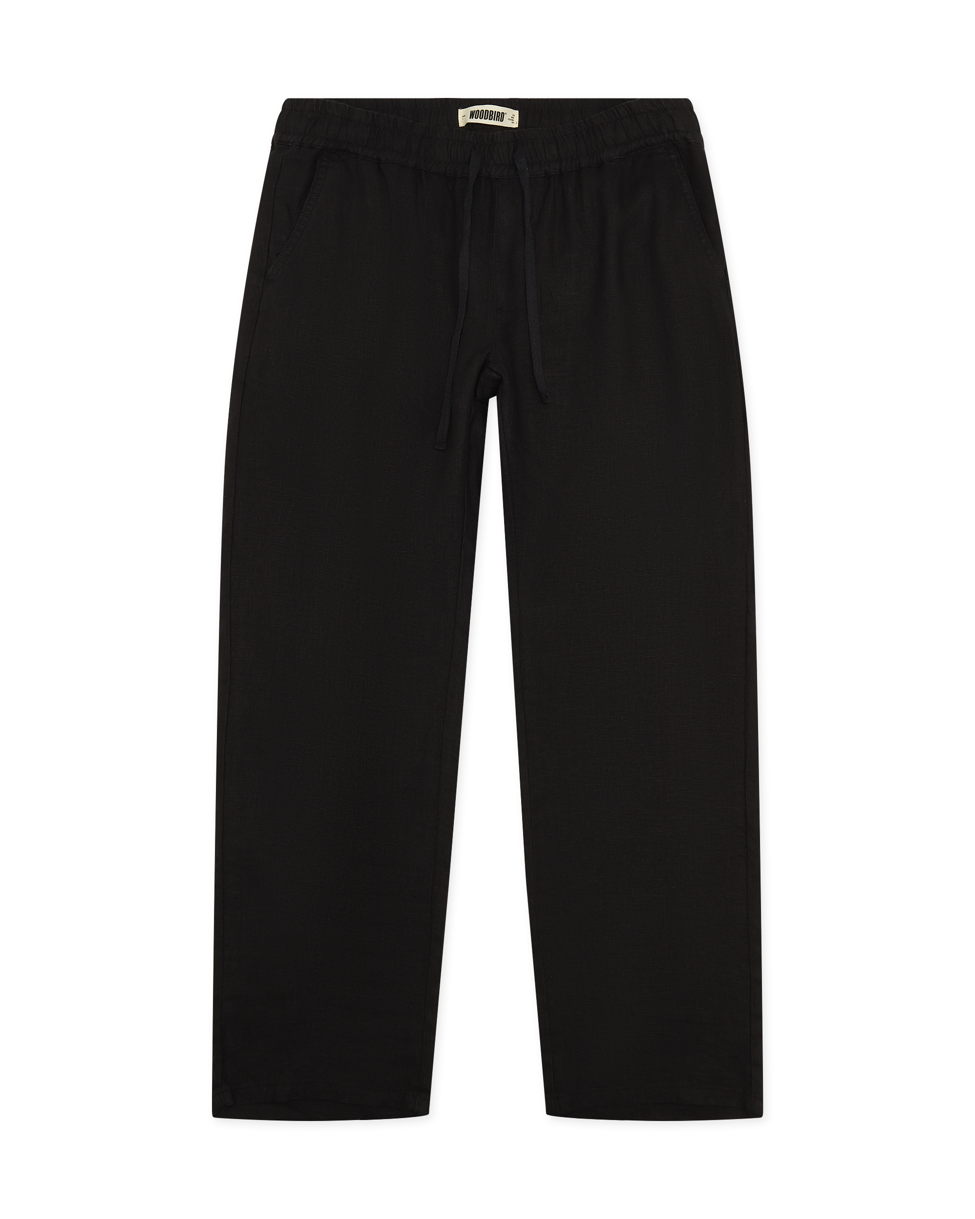 Woodbird WBEik Linen Pant Pants Black