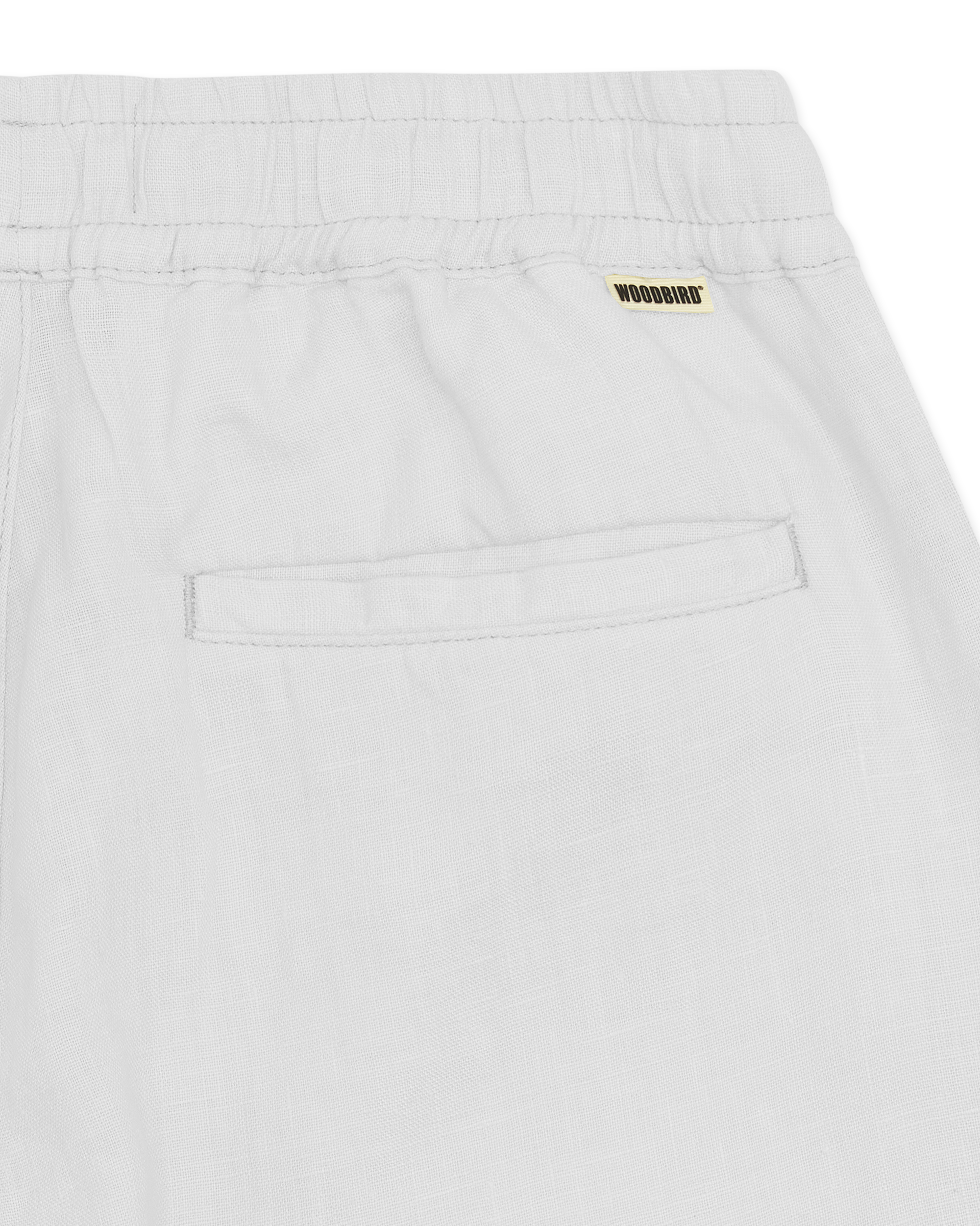 Woodbird WBEik Linen Pant Pants Off White