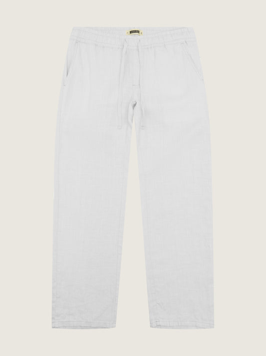 Woodbird WBEik Linen Pant Pants Off White