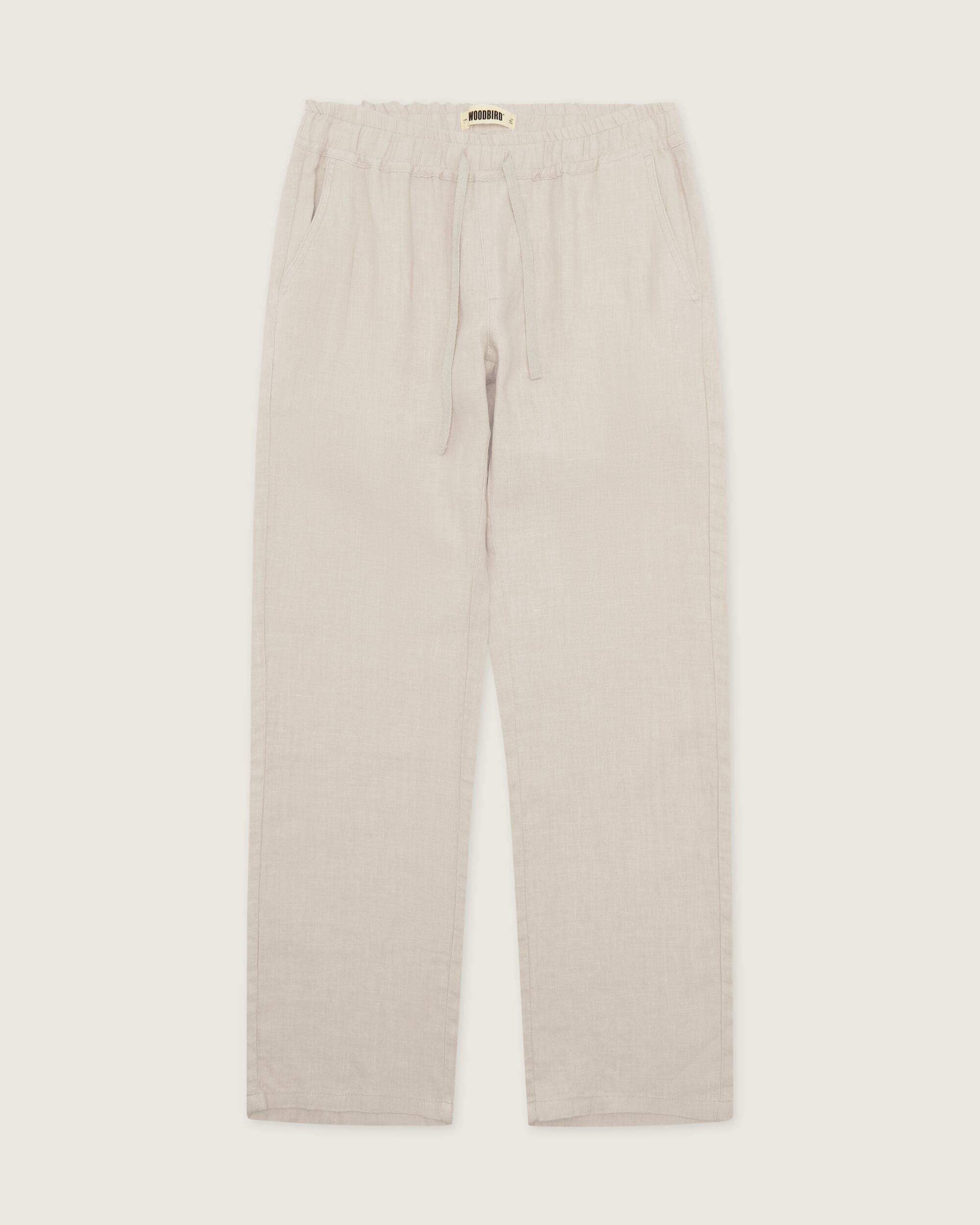 Woodbird WBEik Linen Pant Pants Sand