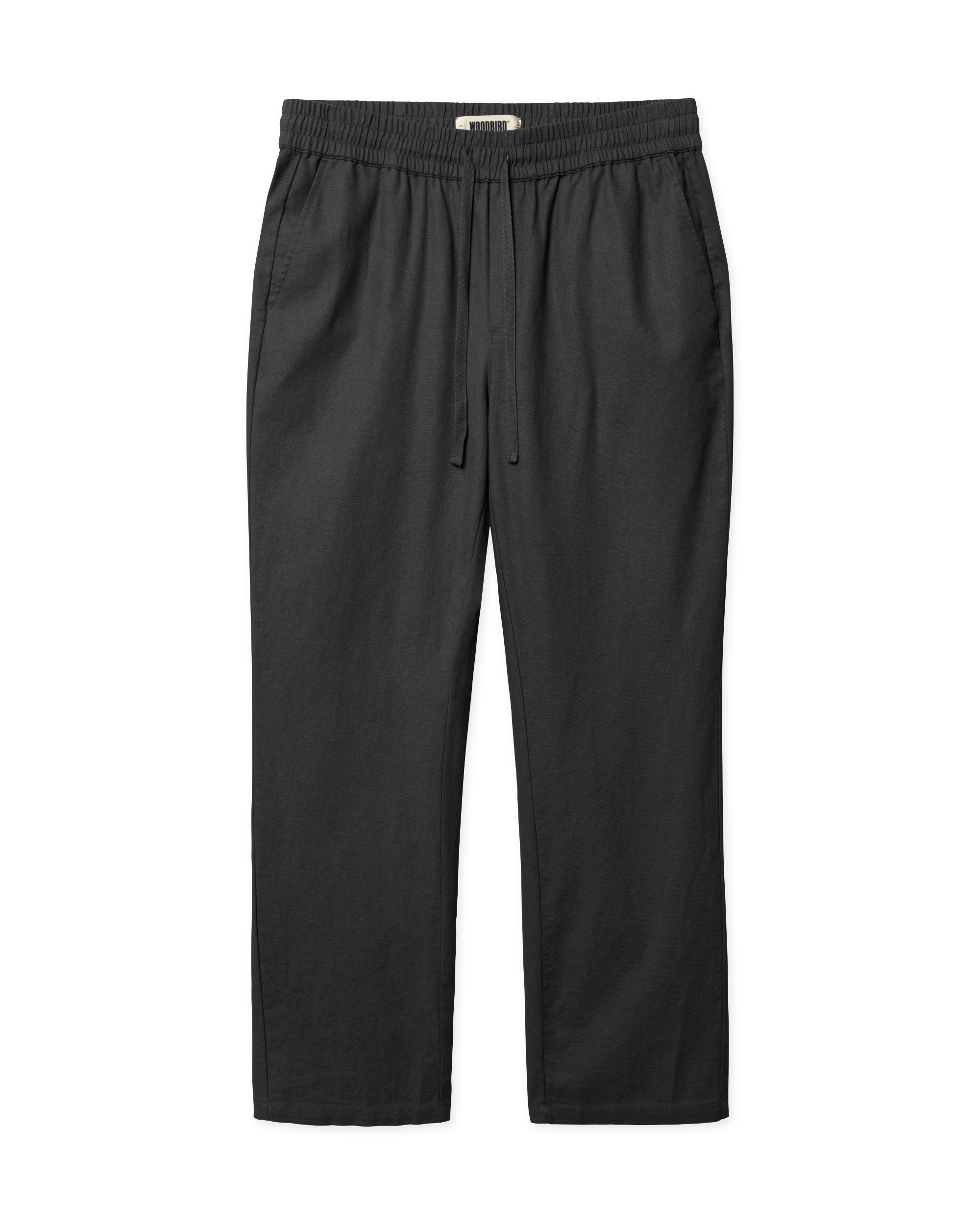 Woodbird WBEik Linen Pant Pants Black