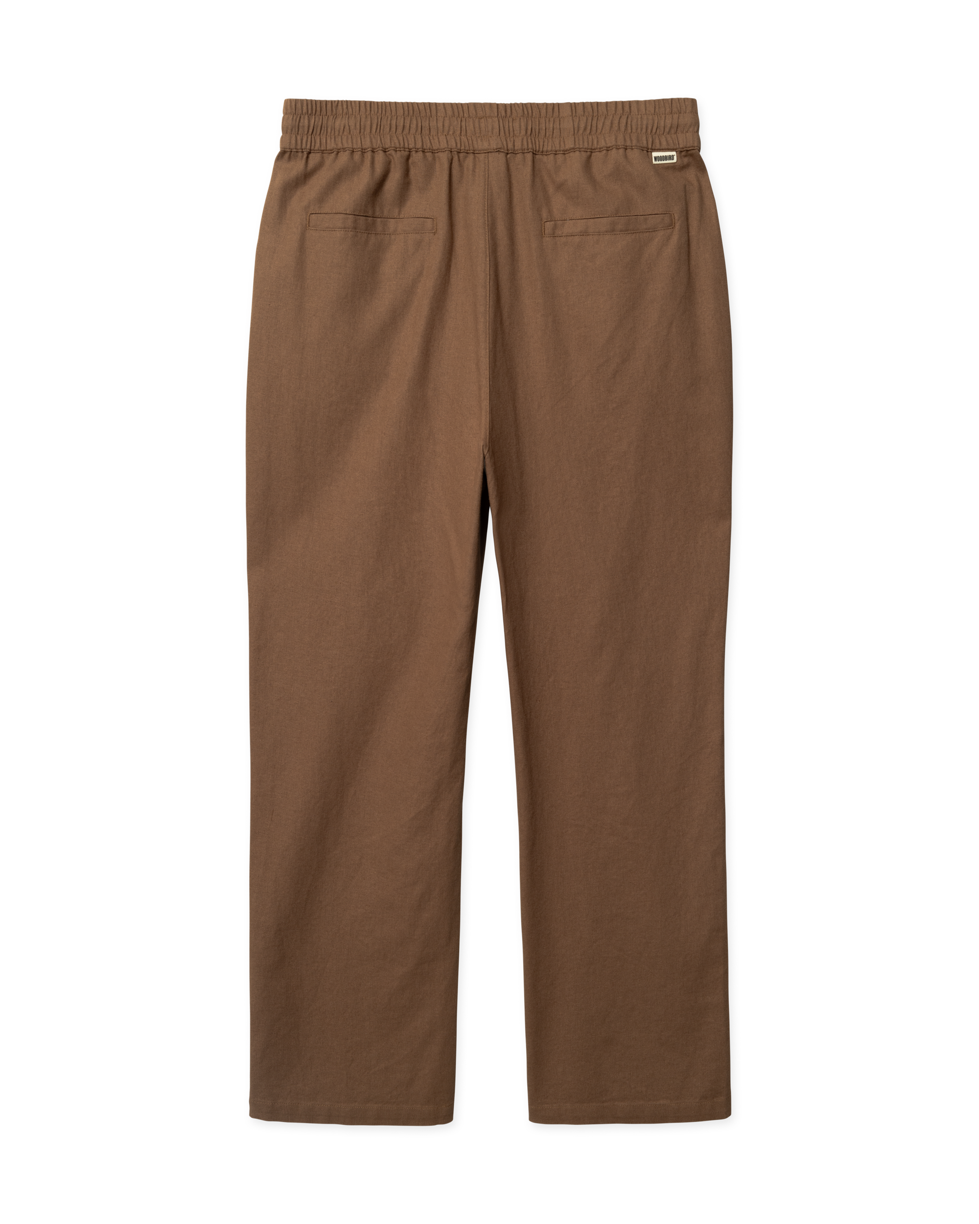 Woodbird WBEik Linen Pant Pants Brown