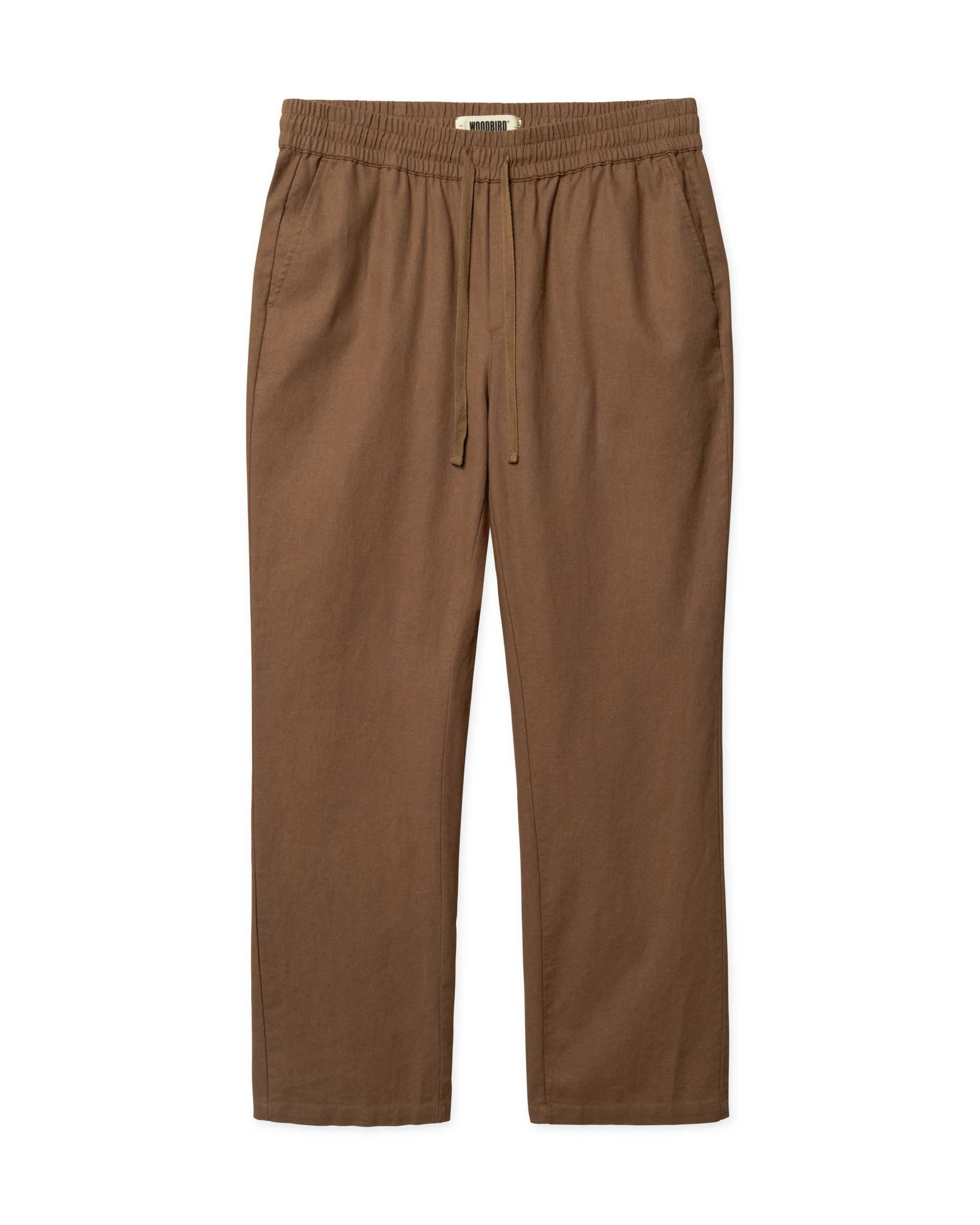 Woodbird WBEik Linen Pant Pants Brown