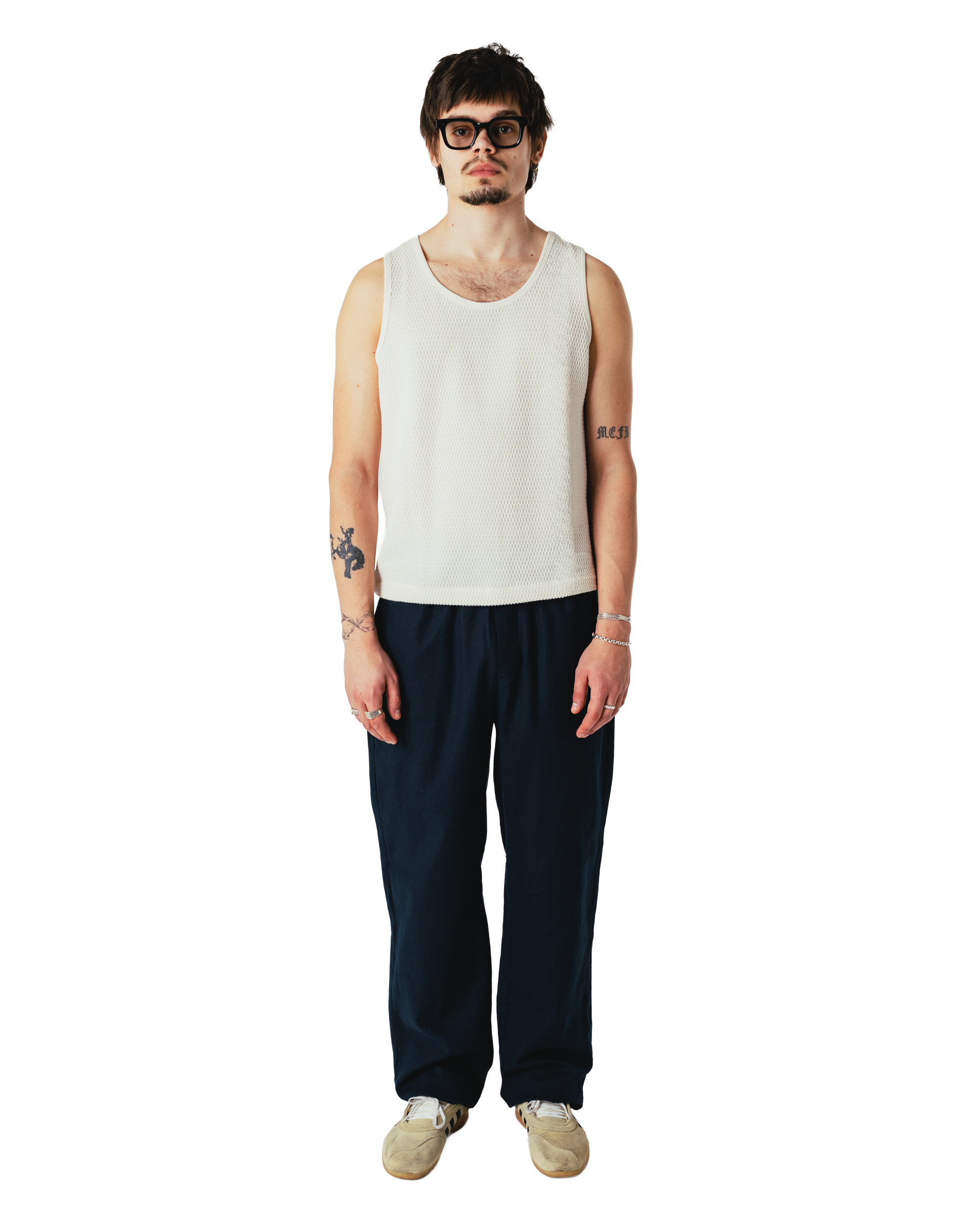 Woodbird WBEik Linen Pant Pants Navy