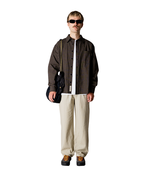 Woodbird WBEik Linen Pant Pants Stone
