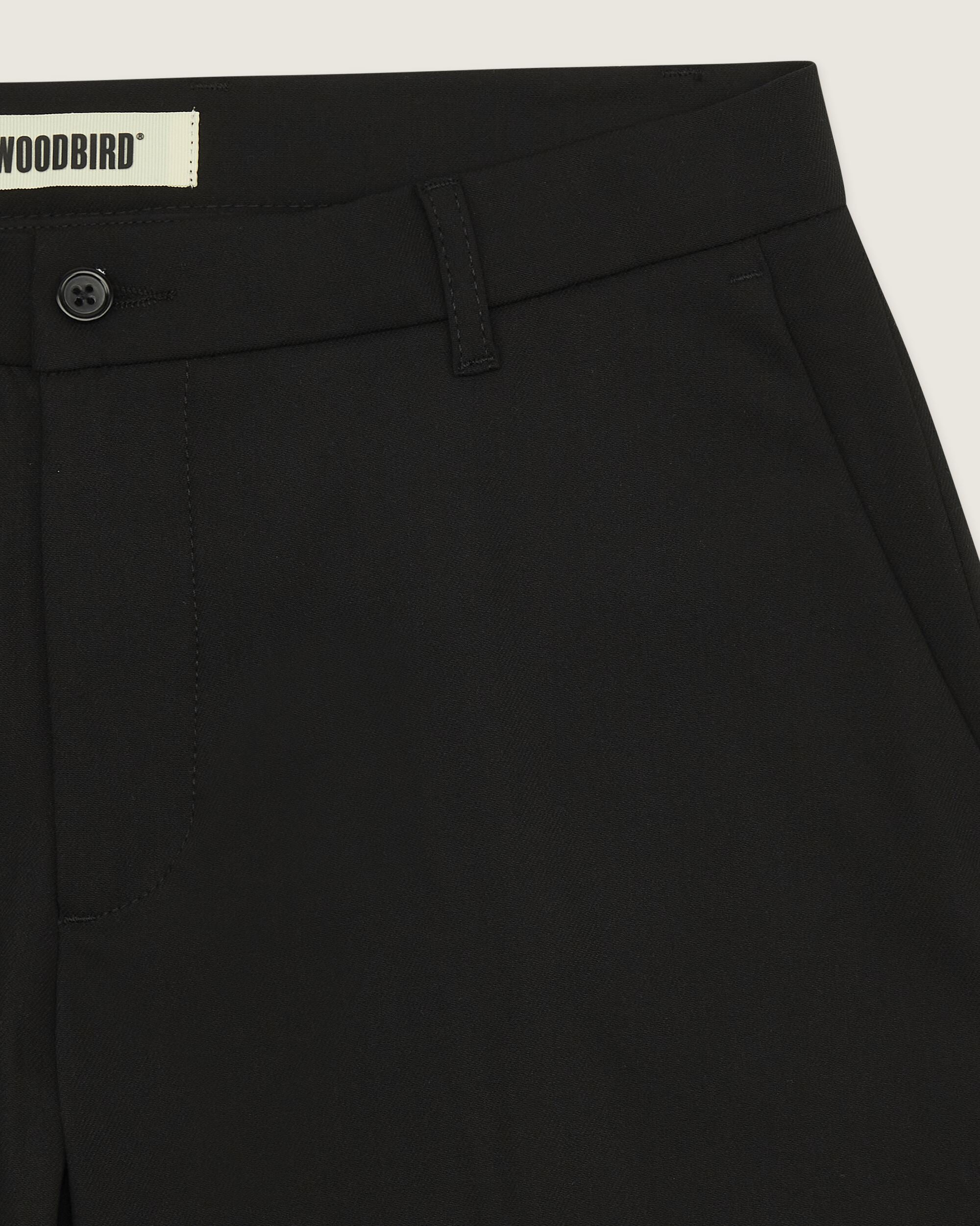 Woodbird WBEik Nickel Pants Pants Black