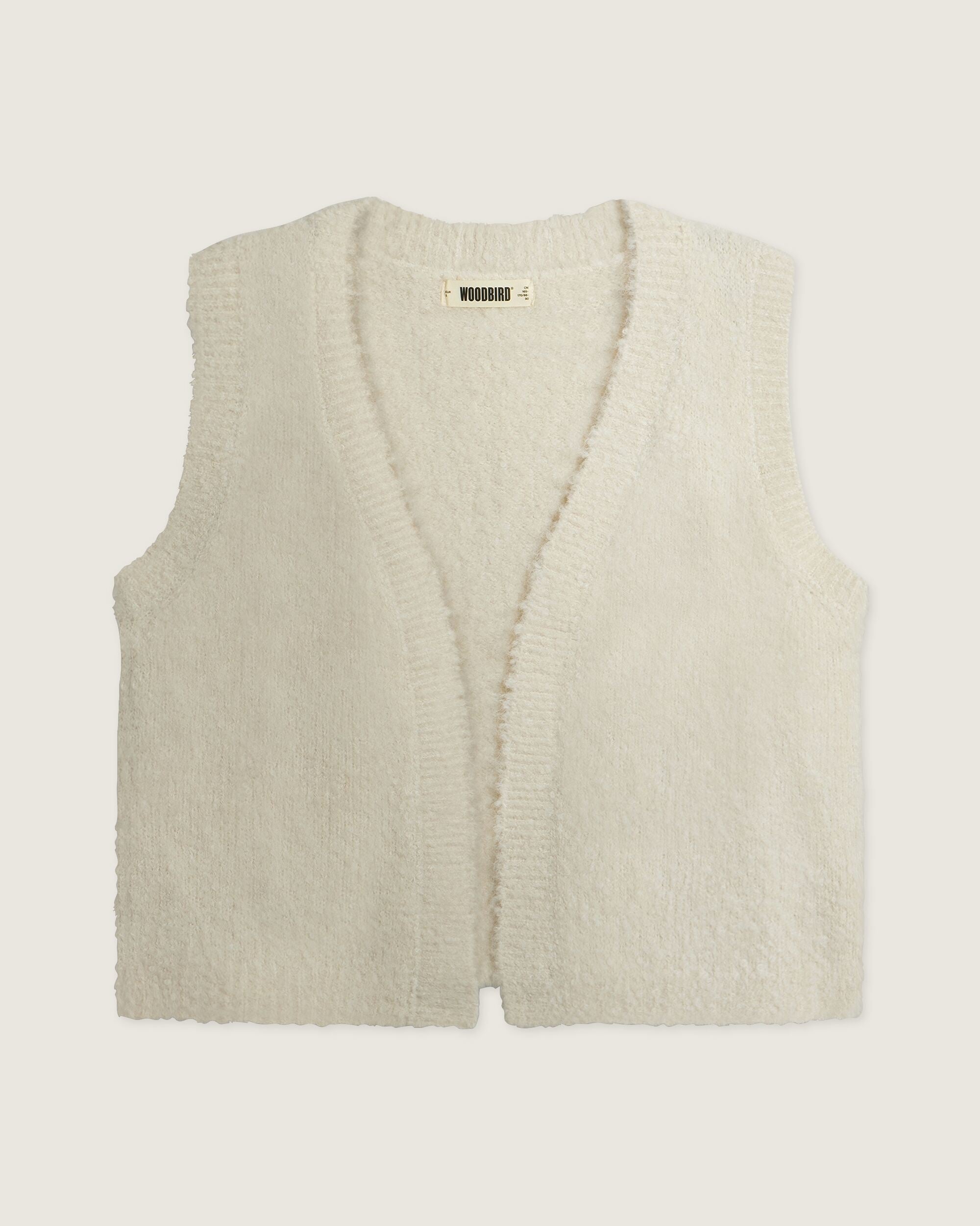 トップス Bibiy TEDDY VEST Taupe teddy vest | GARCIA