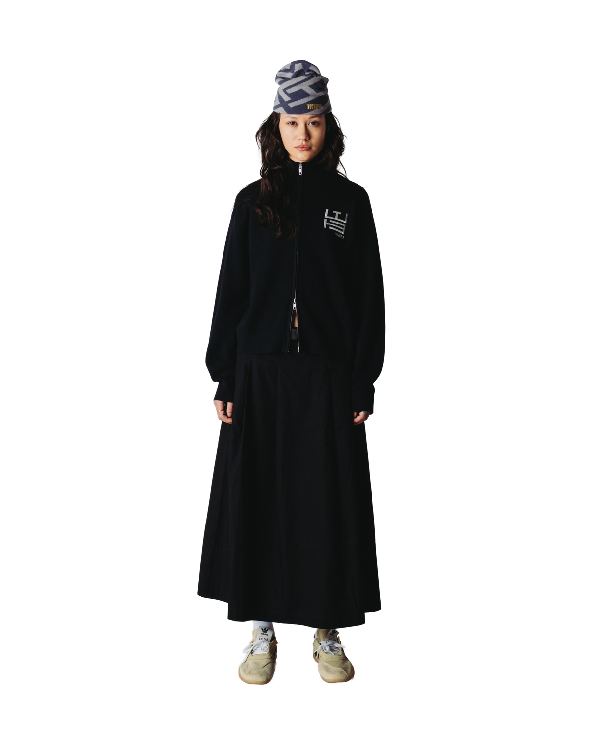 Woodbird Female WBFang Full Zip Cardigan Knits Black