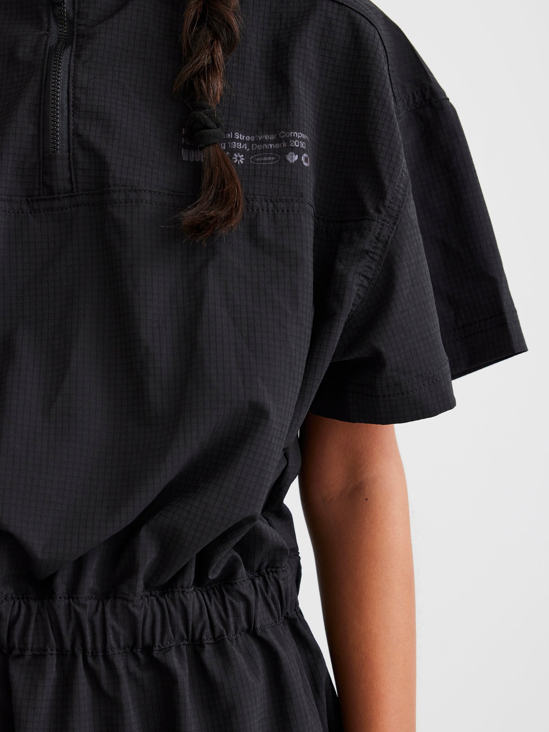 WBFiona Rib-Tech Dress - Black – Woodbird