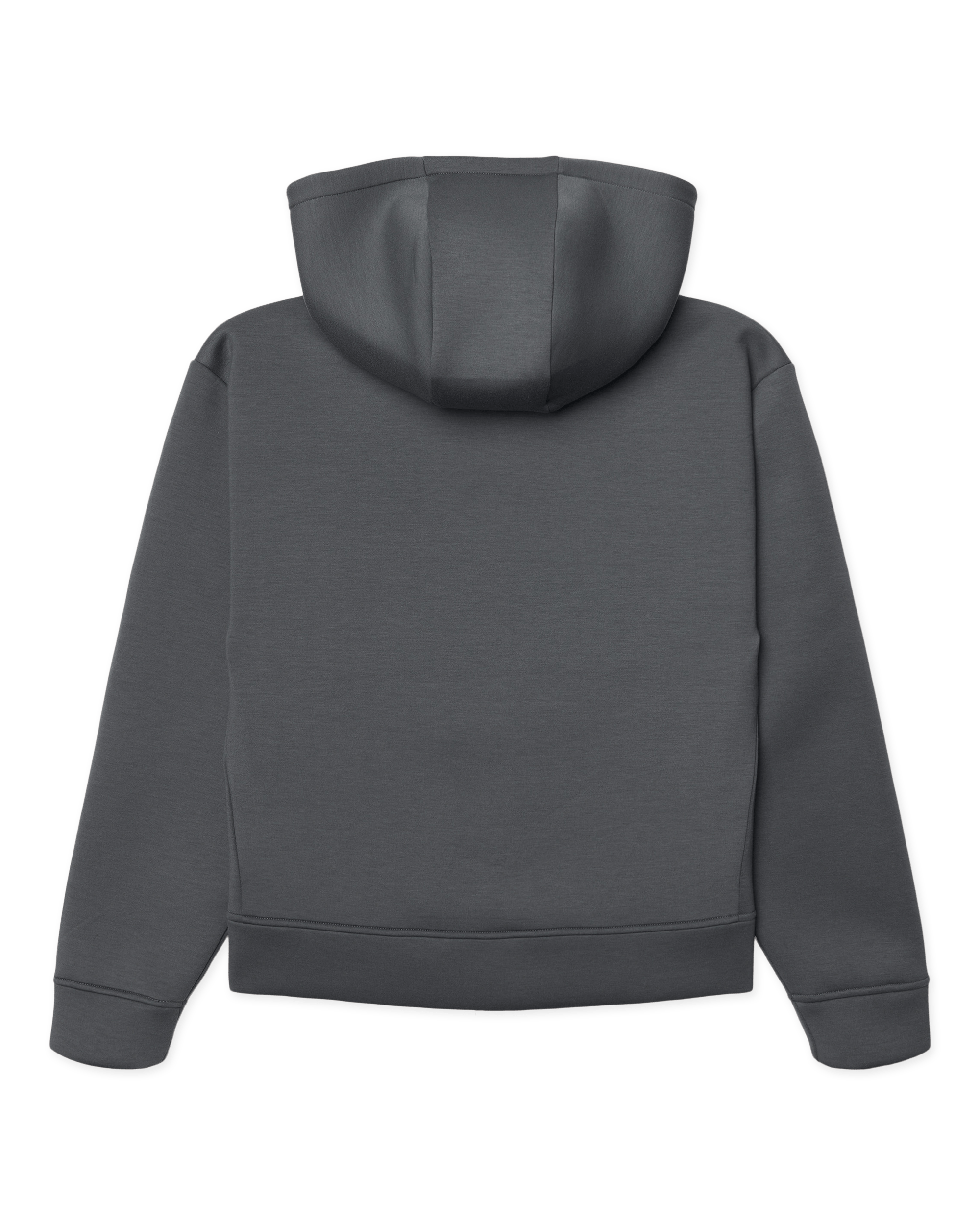 Woodbird WBFuji Scuba Zip Hoodie Sweats Slate Blue