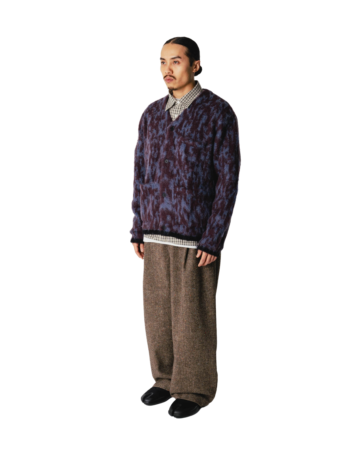 Woodbird WBGao JQ Cardigan Knits Fudge-Grey