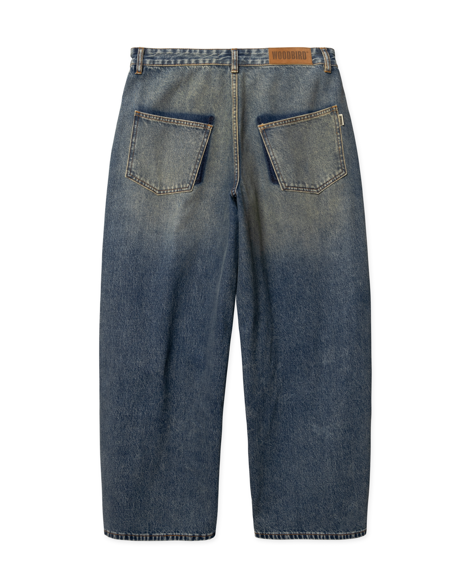 Woodbird WBGhat Twisted Jeans Jeans Blue Vintage