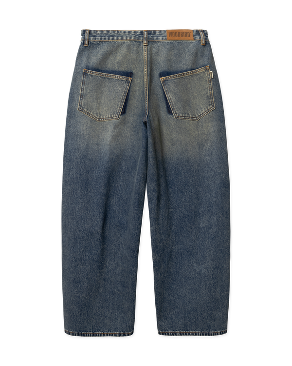 Woodbird WBGhat Twisted Jeans Jeans Blue Vintage