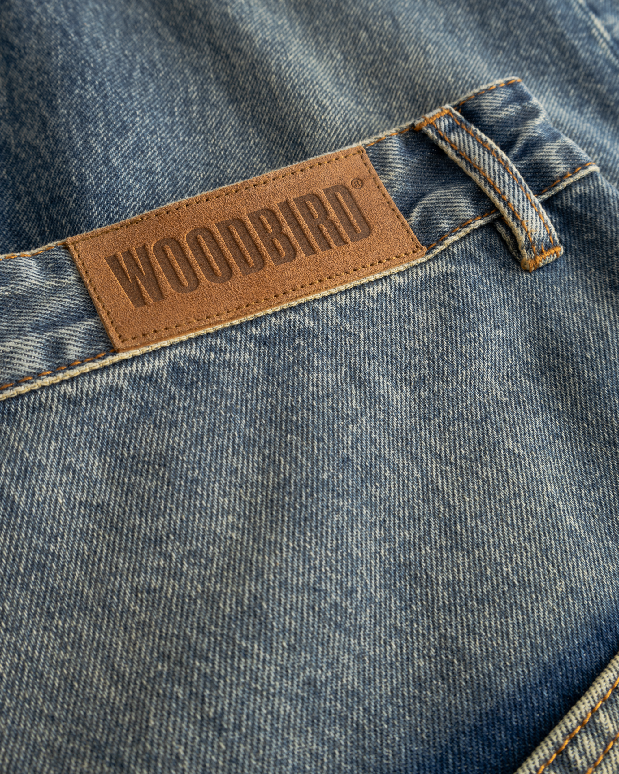 Woodbird WBGhat Twisted Jeans Jeans Blue Vintage