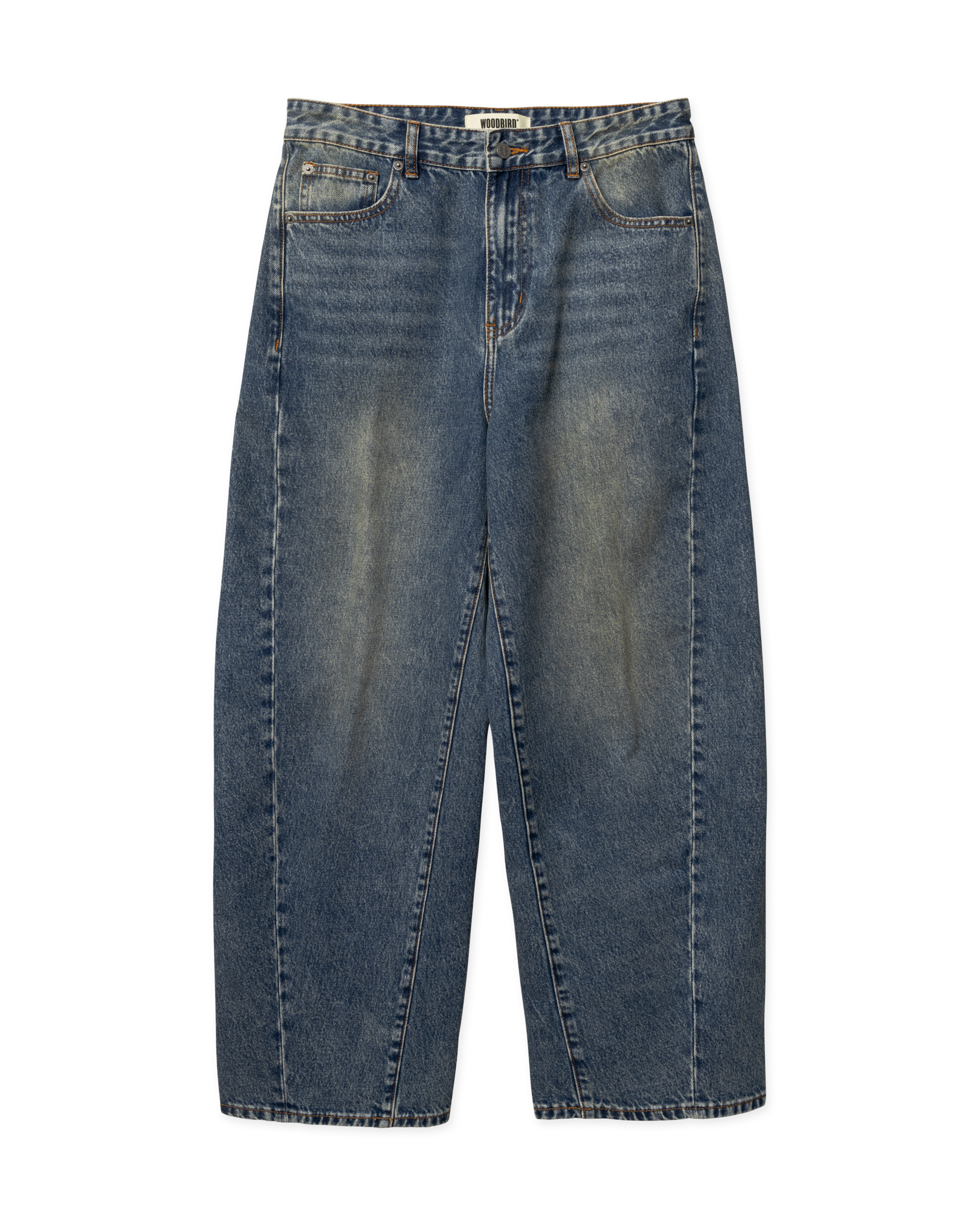 Woodbird WBGhat Twisted Jeans Jeans Blue Vintage