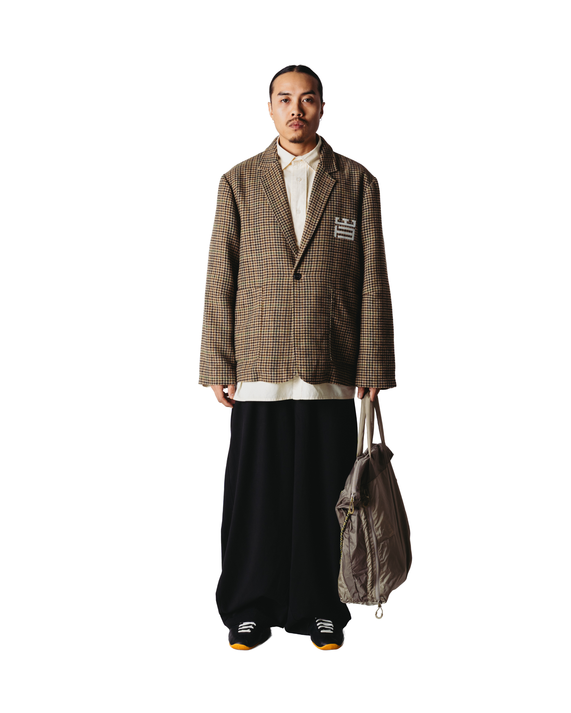 Woodbird WBGing Check Blazer Jackets Brown-Green