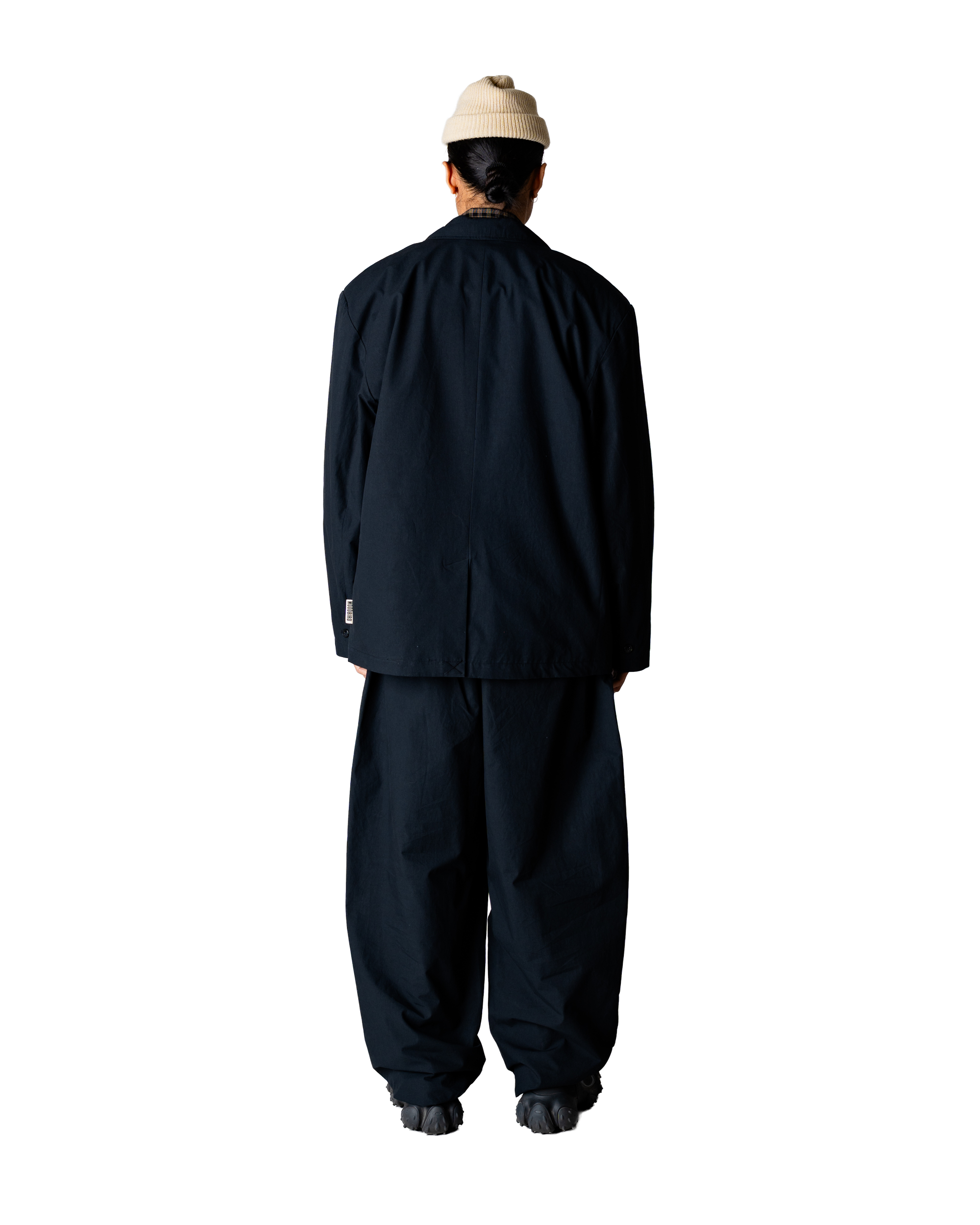 Woodbird WBGing Paper Blazer Jacket Jackets Black