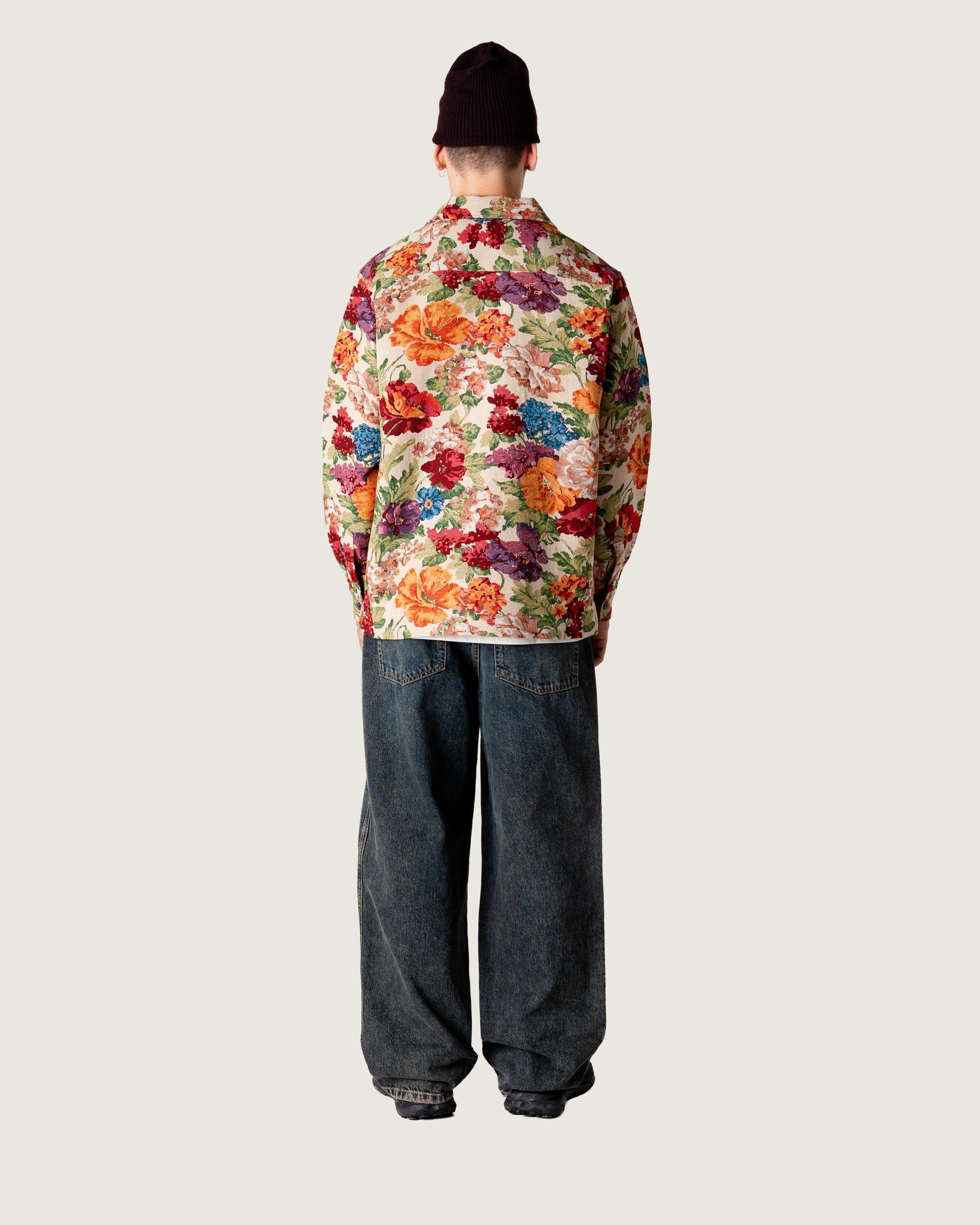 Woodbird WBGlixto Jaquard Shirt Shirts Light Blue