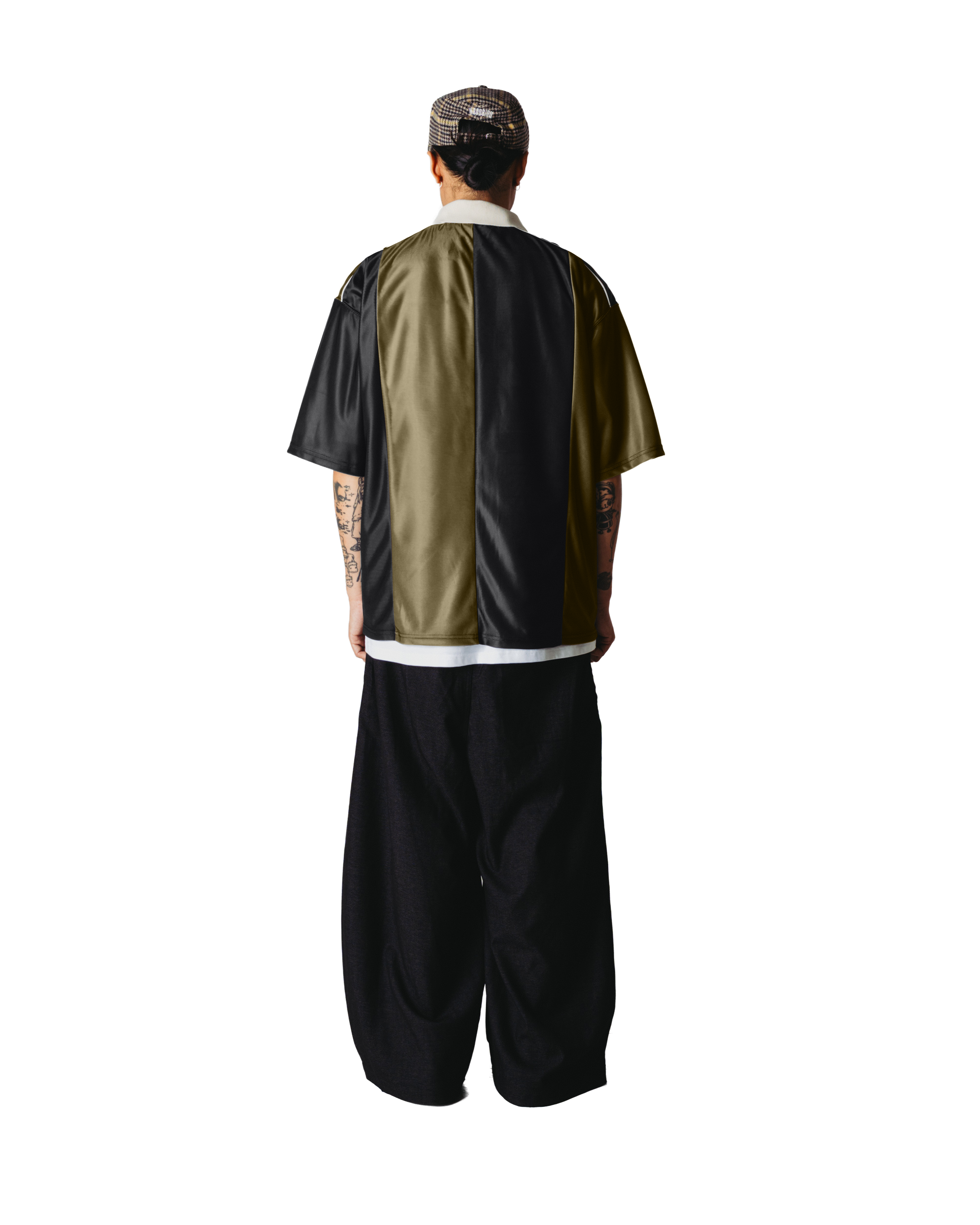 Woodbird WBHiro Sport Zip Polo T-Shirts Dark Olive