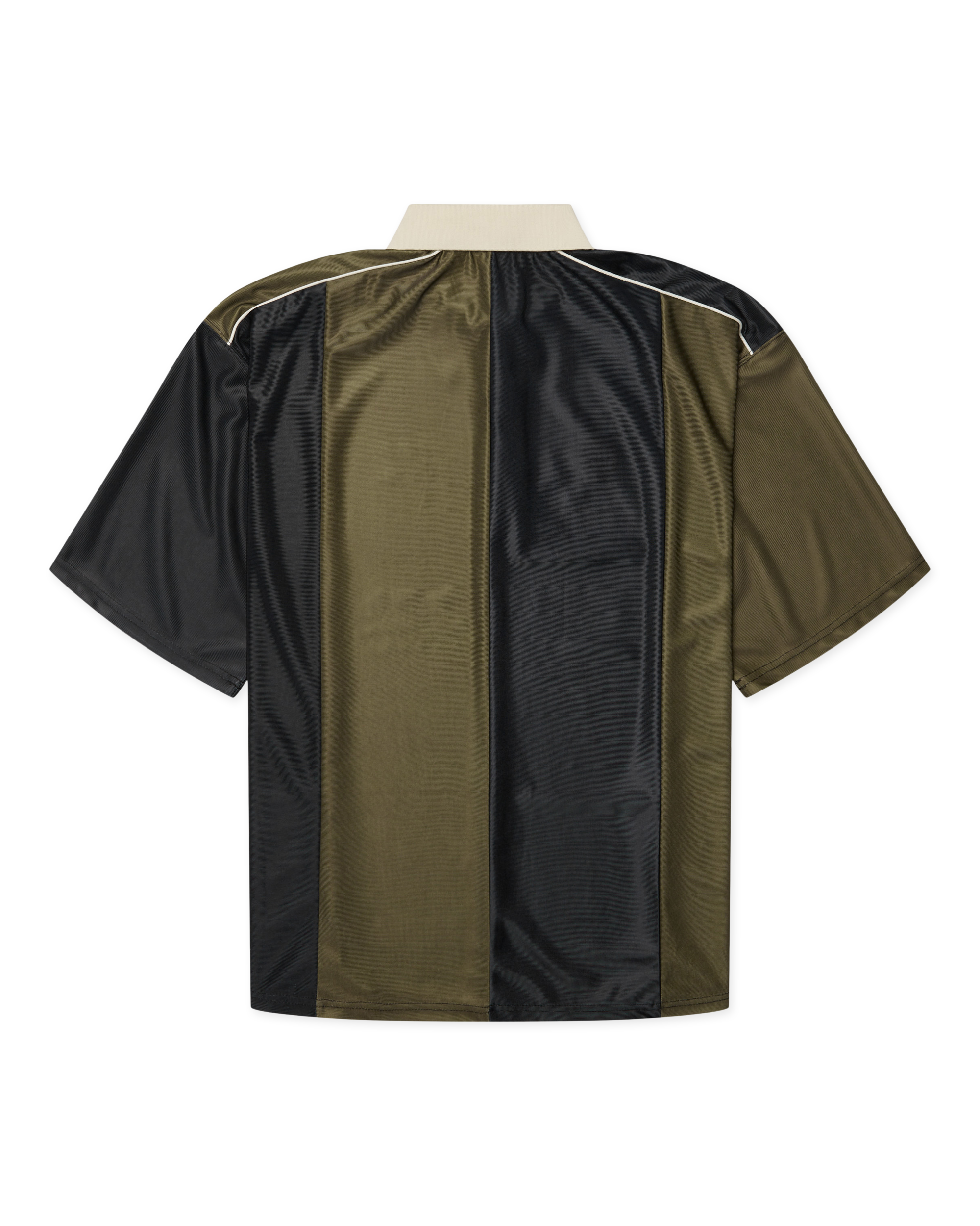 Woodbird WBHiro Sport Zip Polo T-Shirts Dark Olive