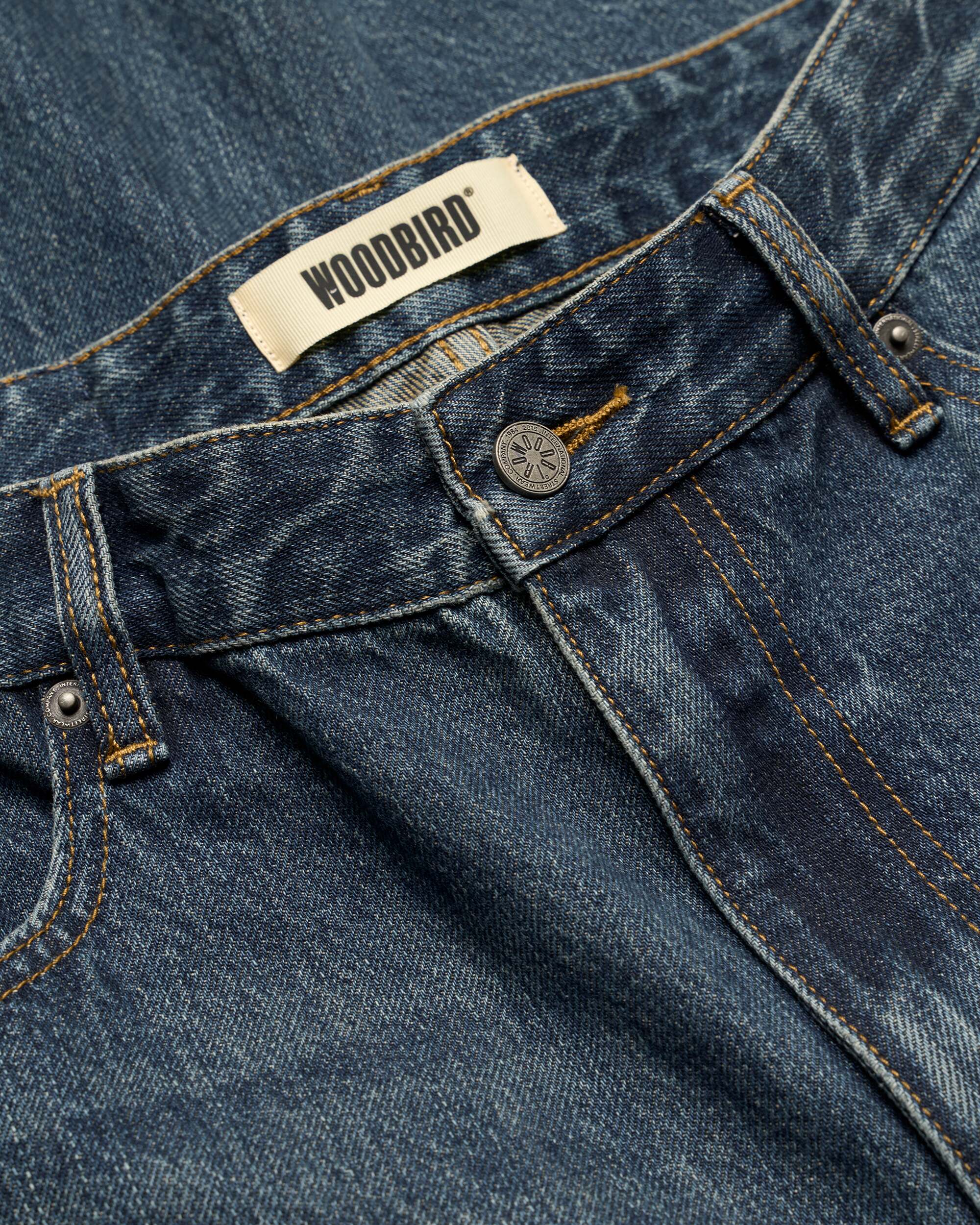 Woodbird WBJay Blaze Jeans Jeans Dark Blue