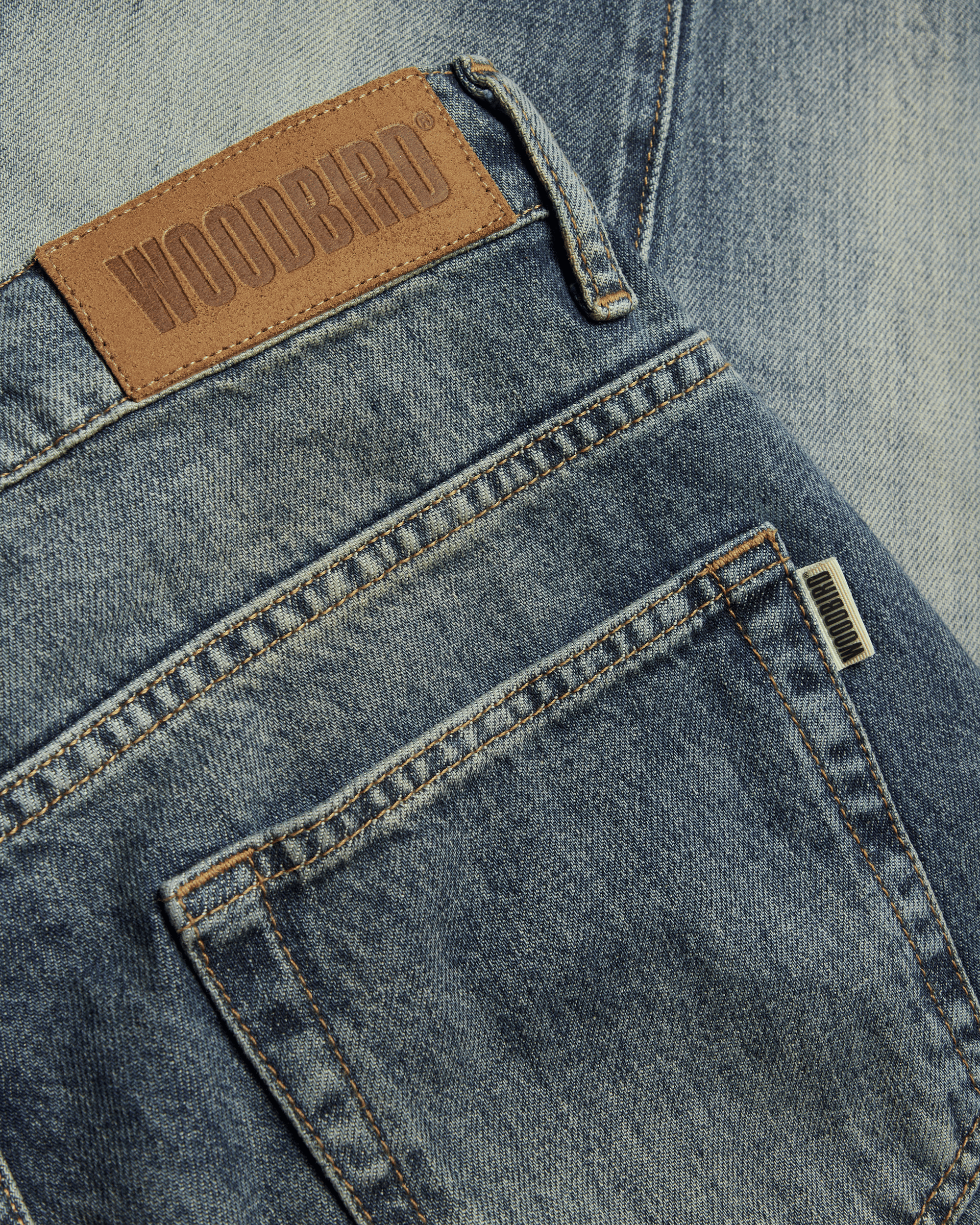 Woodbird WBJay Freeze Jeans Jeans Washed Mid Blue
