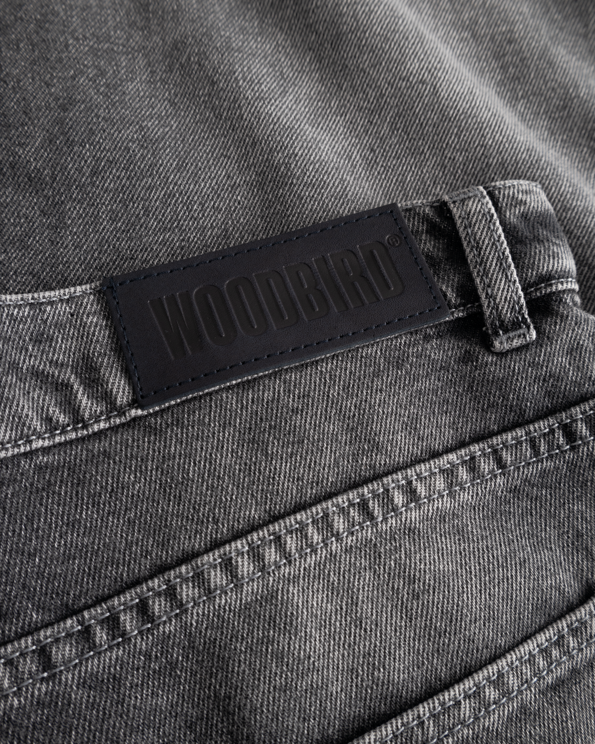 Woodbird WBJay Grey Jeans Jeans Washed Grey