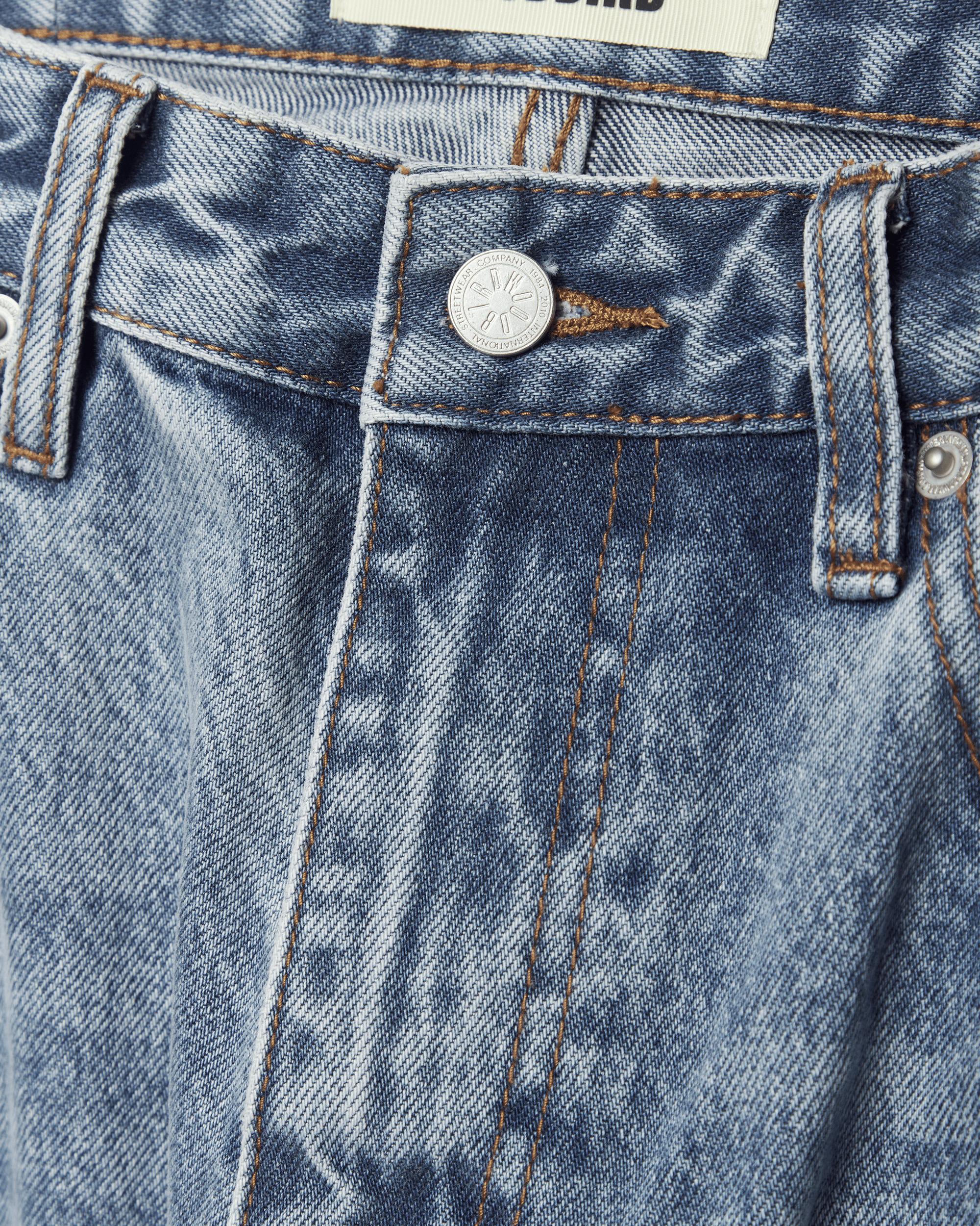 Woodbird WBJay Orig Jeans Jeans Blue Washed