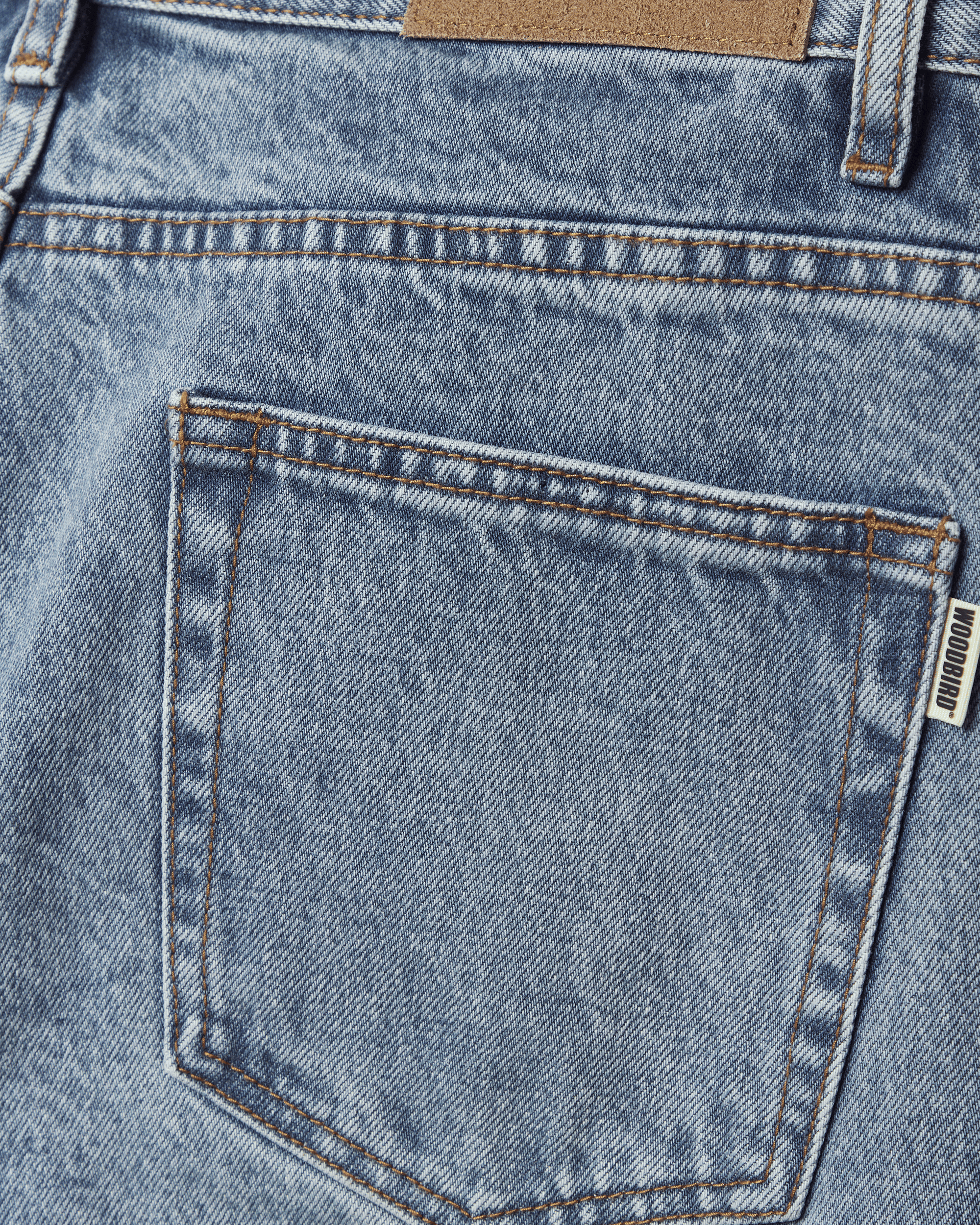 Woodbird WBJay Orig Jeans Jeans Blue Washed