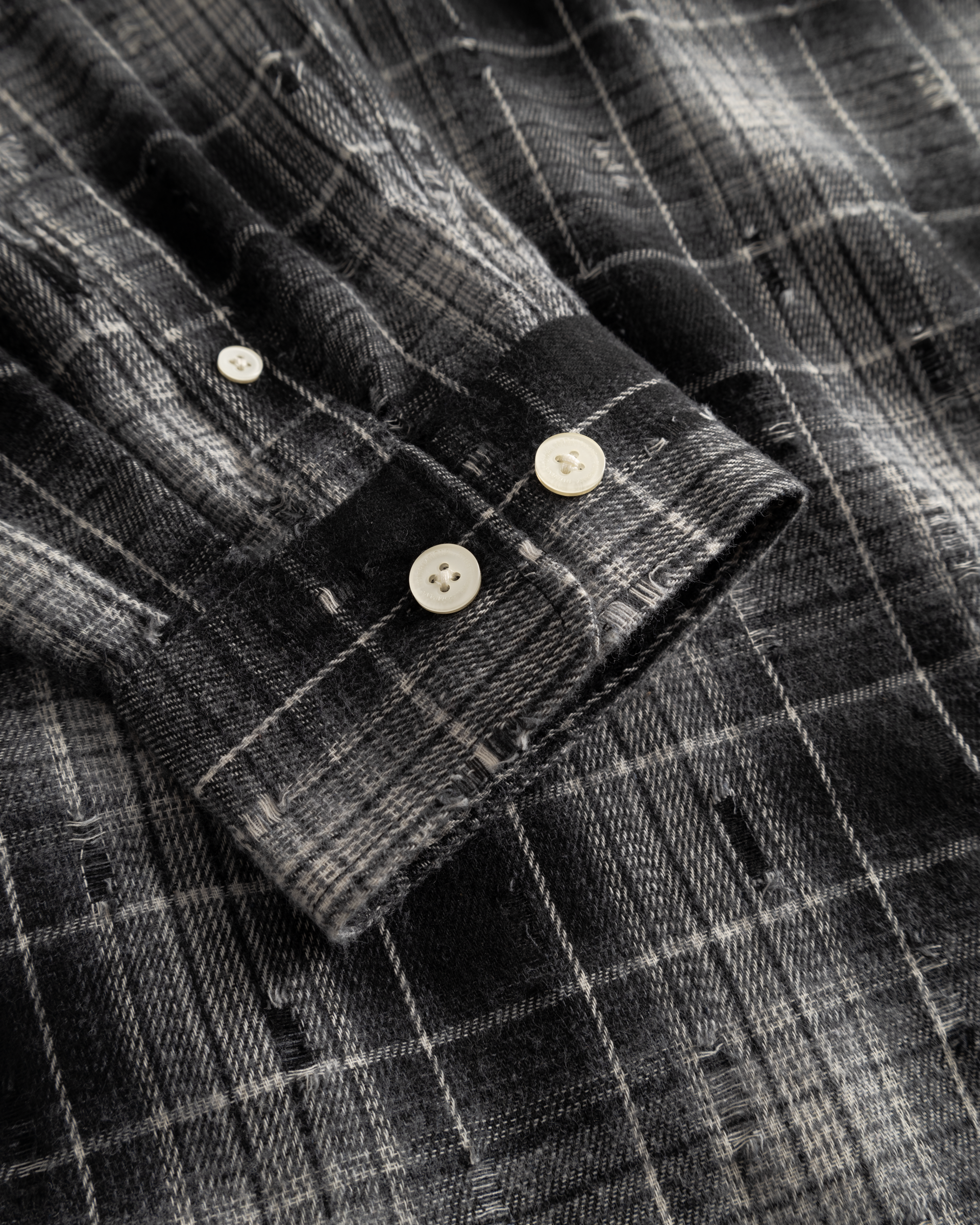Woodbird WBJong Check Supply Shirt Shirts Black Check