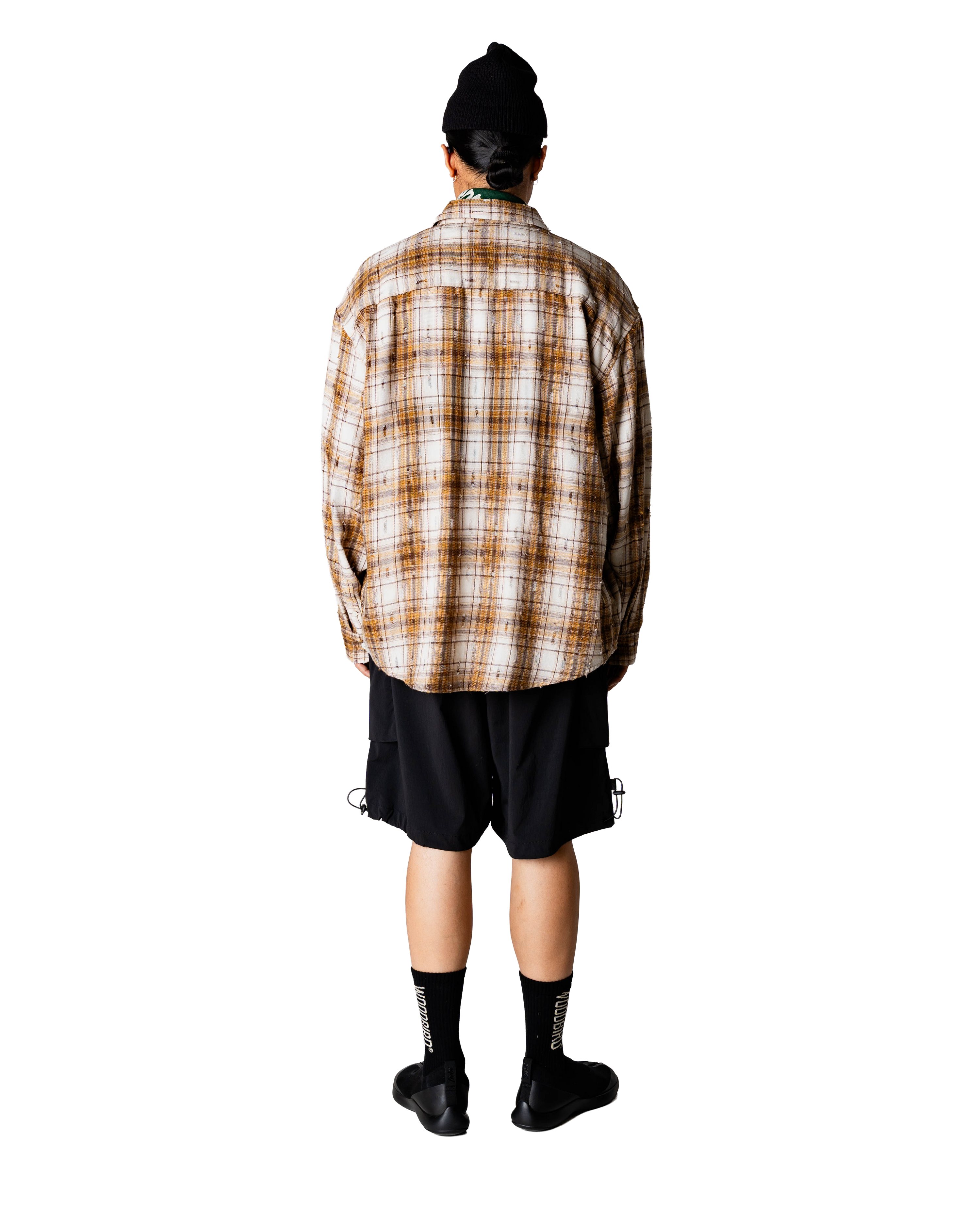 Woodbird WBJong Check Supply Shirt Shirts Brown Check