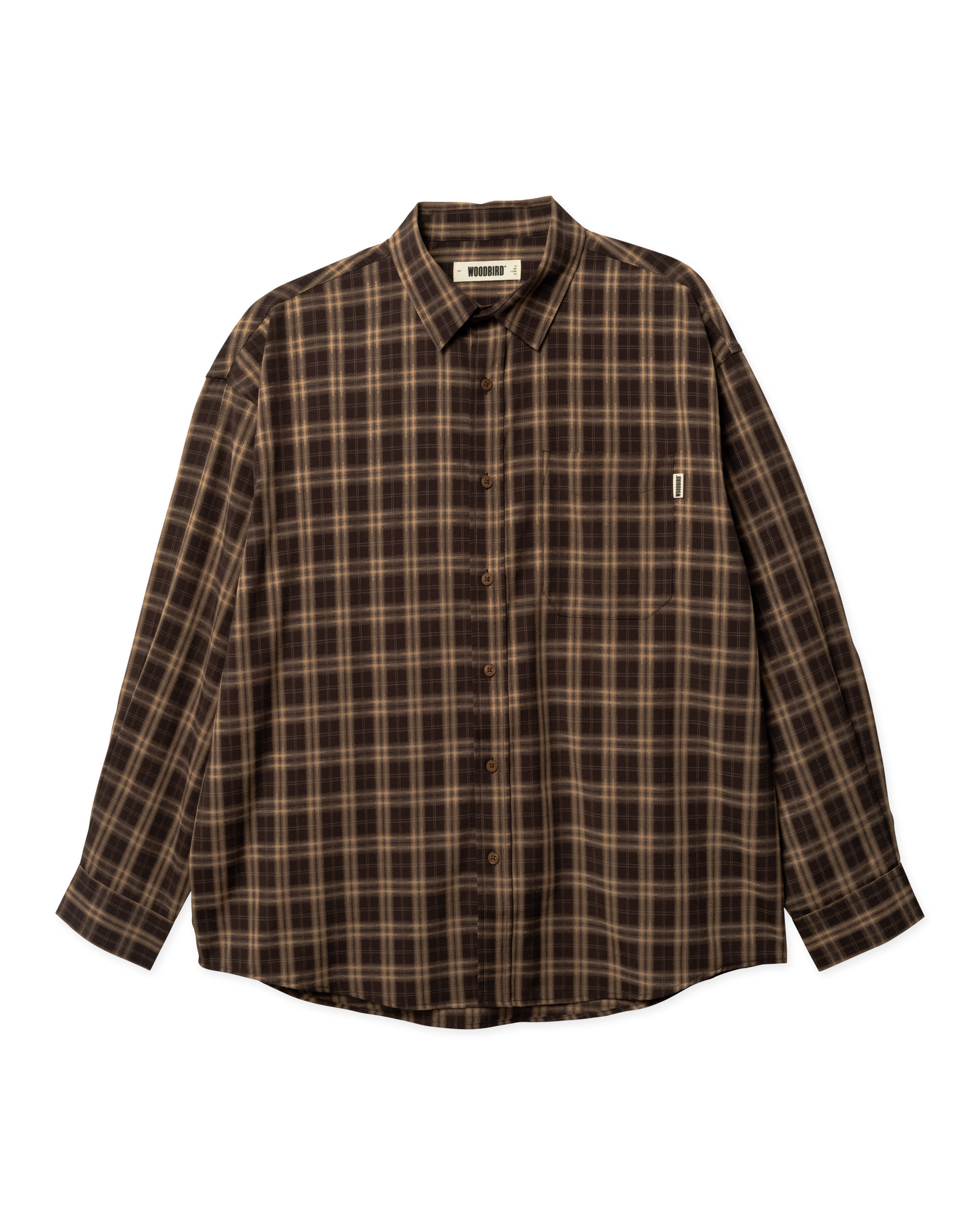 トップス CTC STORE DOBBY CHECK SHIRTS WBJong Dobby Check Shirt – Woodbird