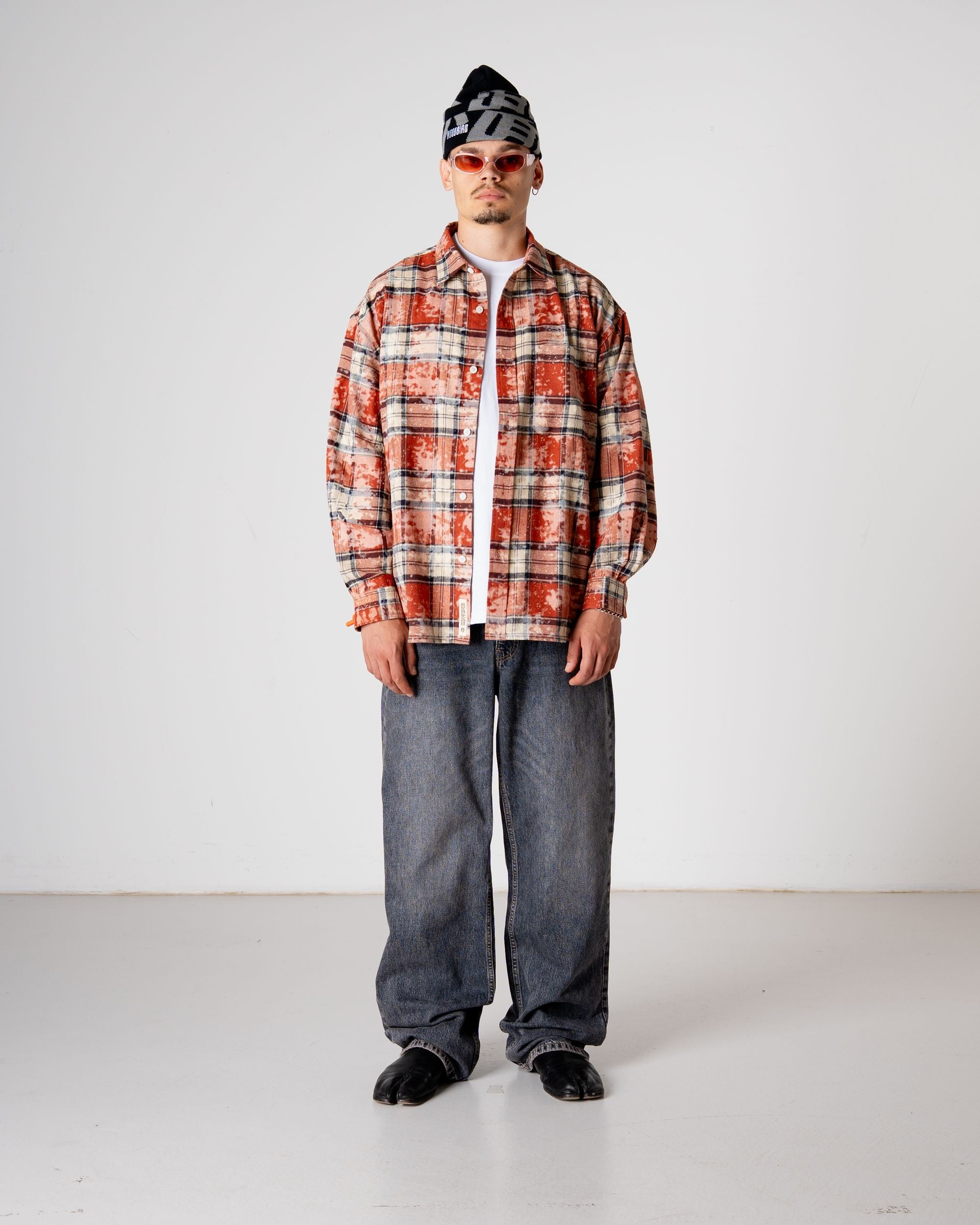Woodbird WBJong Dull Shirt Shirts Dark Red