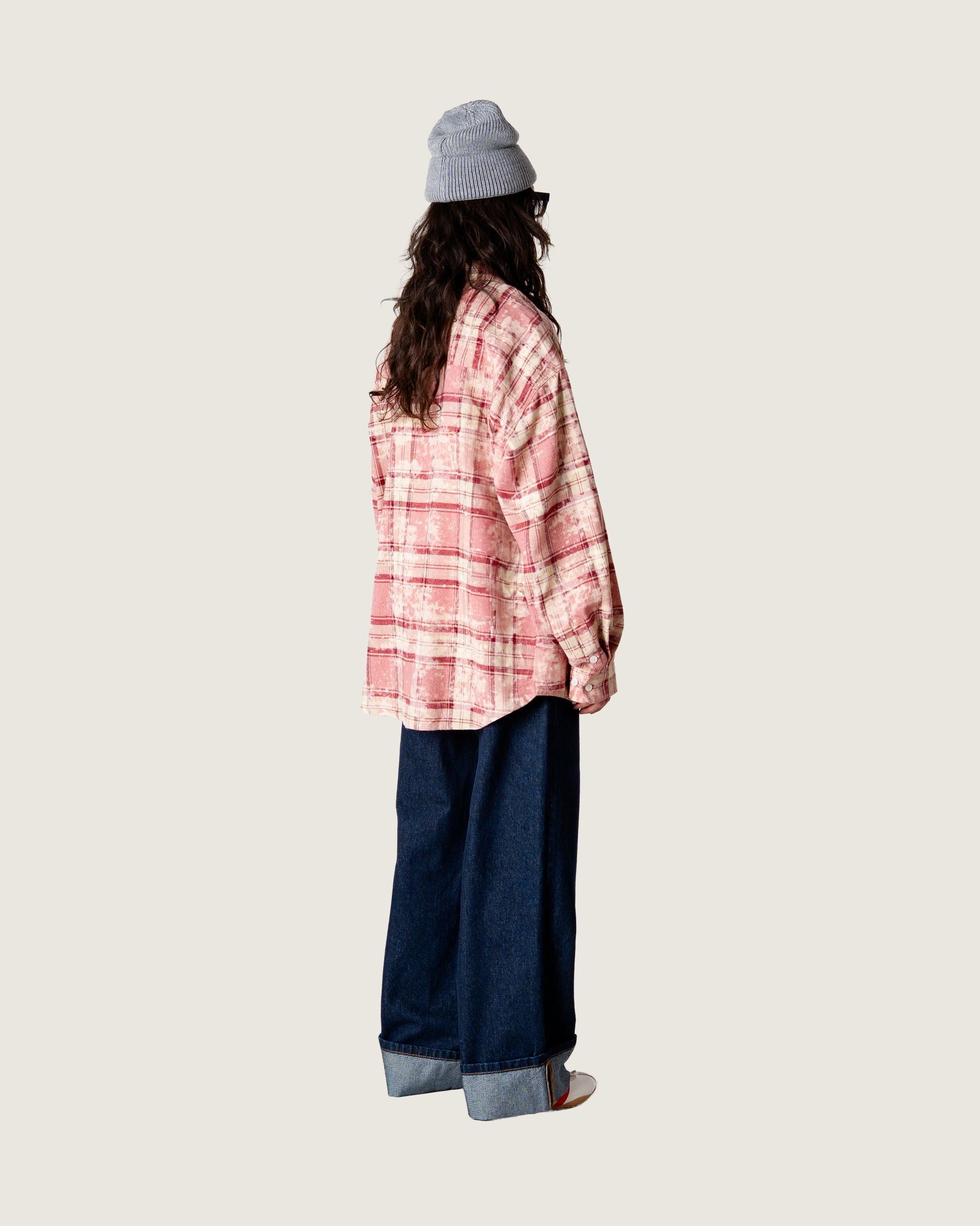 Woodbird WBJong Dull Shirt Shirts Dusty Rose