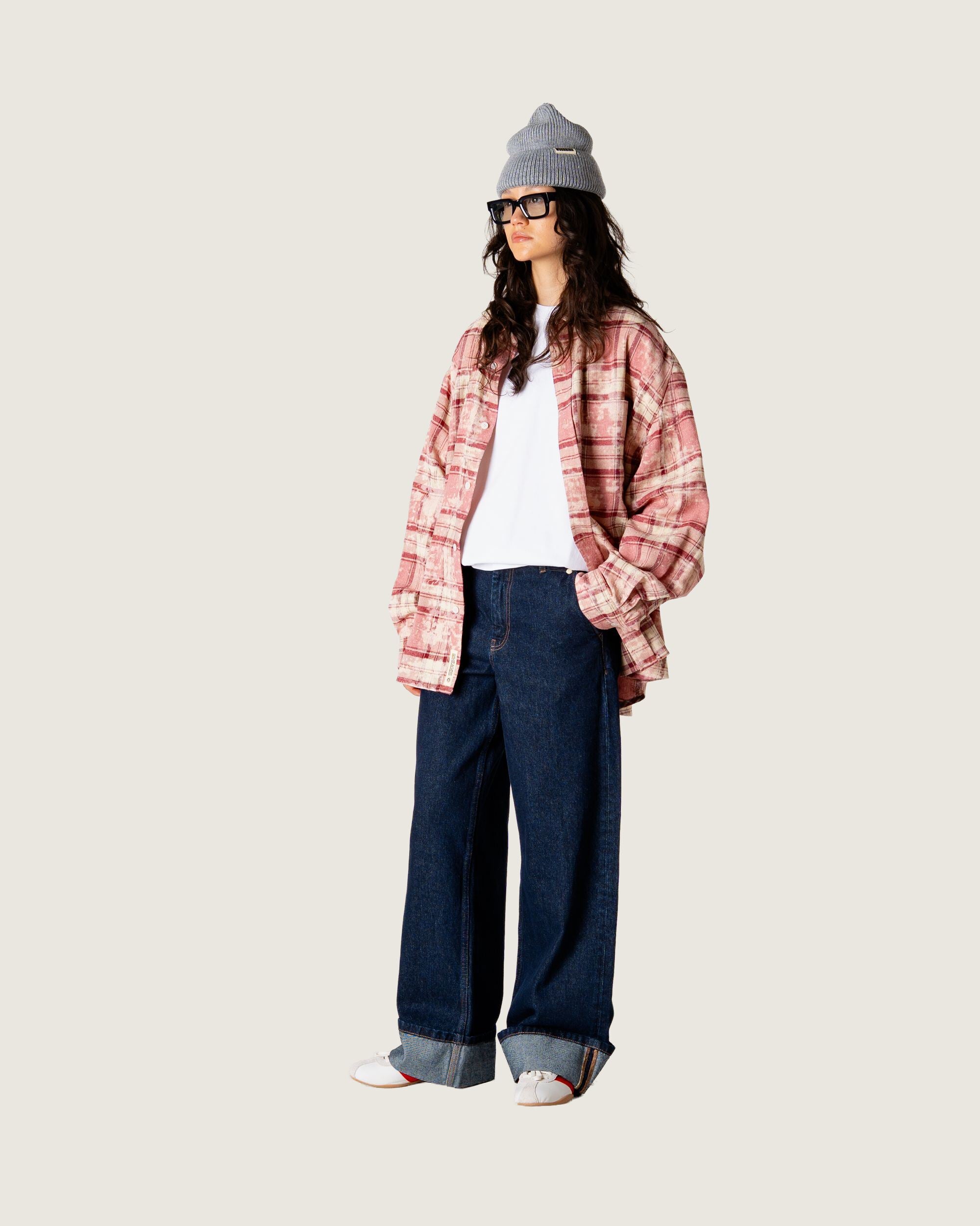 Woodbird WBJong Dull Shirt Shirts Dusty Rose